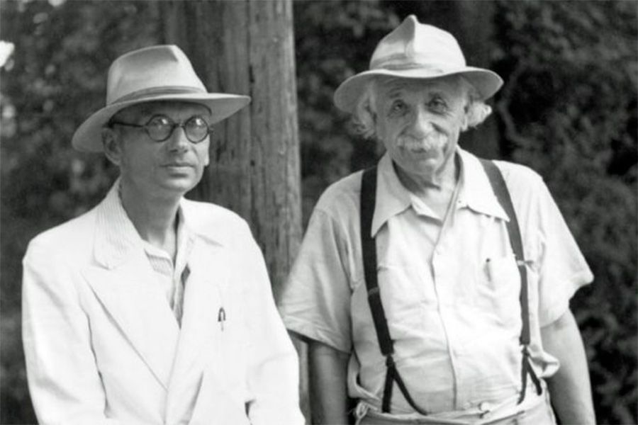 Kurt-Gödel-y-Albert-Einstein