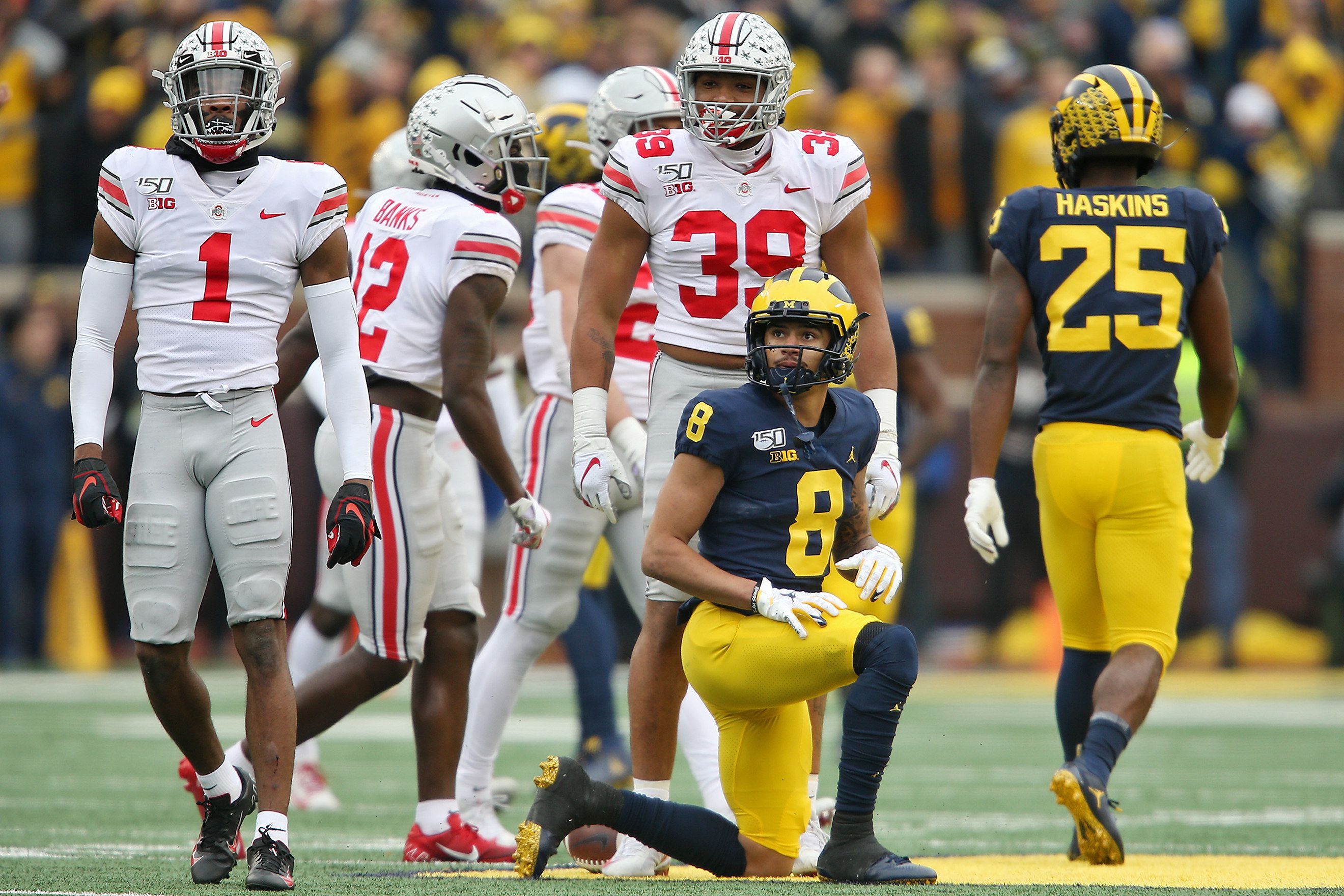 No. 2 Ohio State beats No. 10 Michigan 56-27 for record run