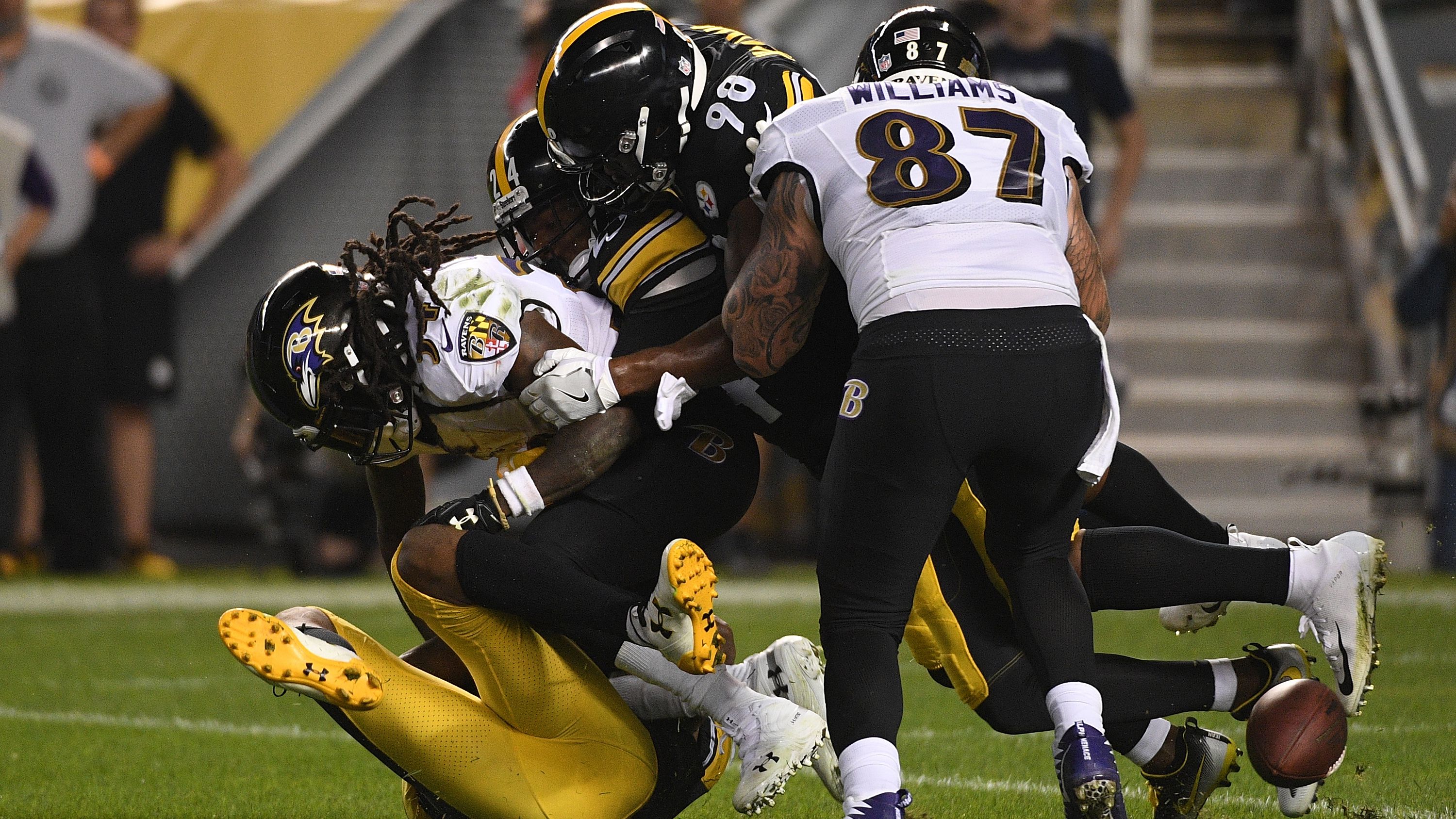 You aren't a Raven until you beat the Steelers': Heated Ravens-Steelers  rivalry continues Sunday - CBS Baltimore