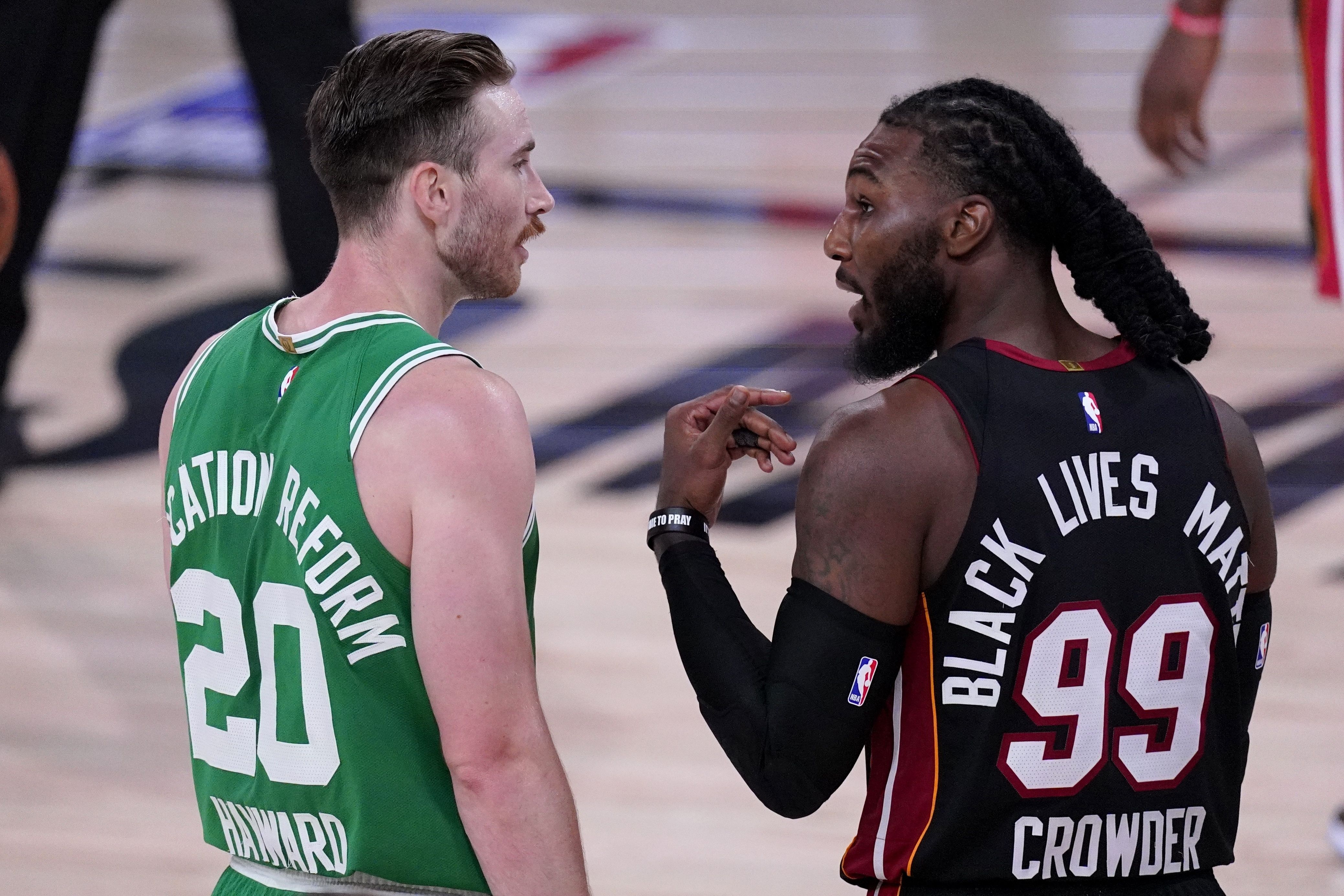 Boston Celtics Gordon Hayward explains education reform message