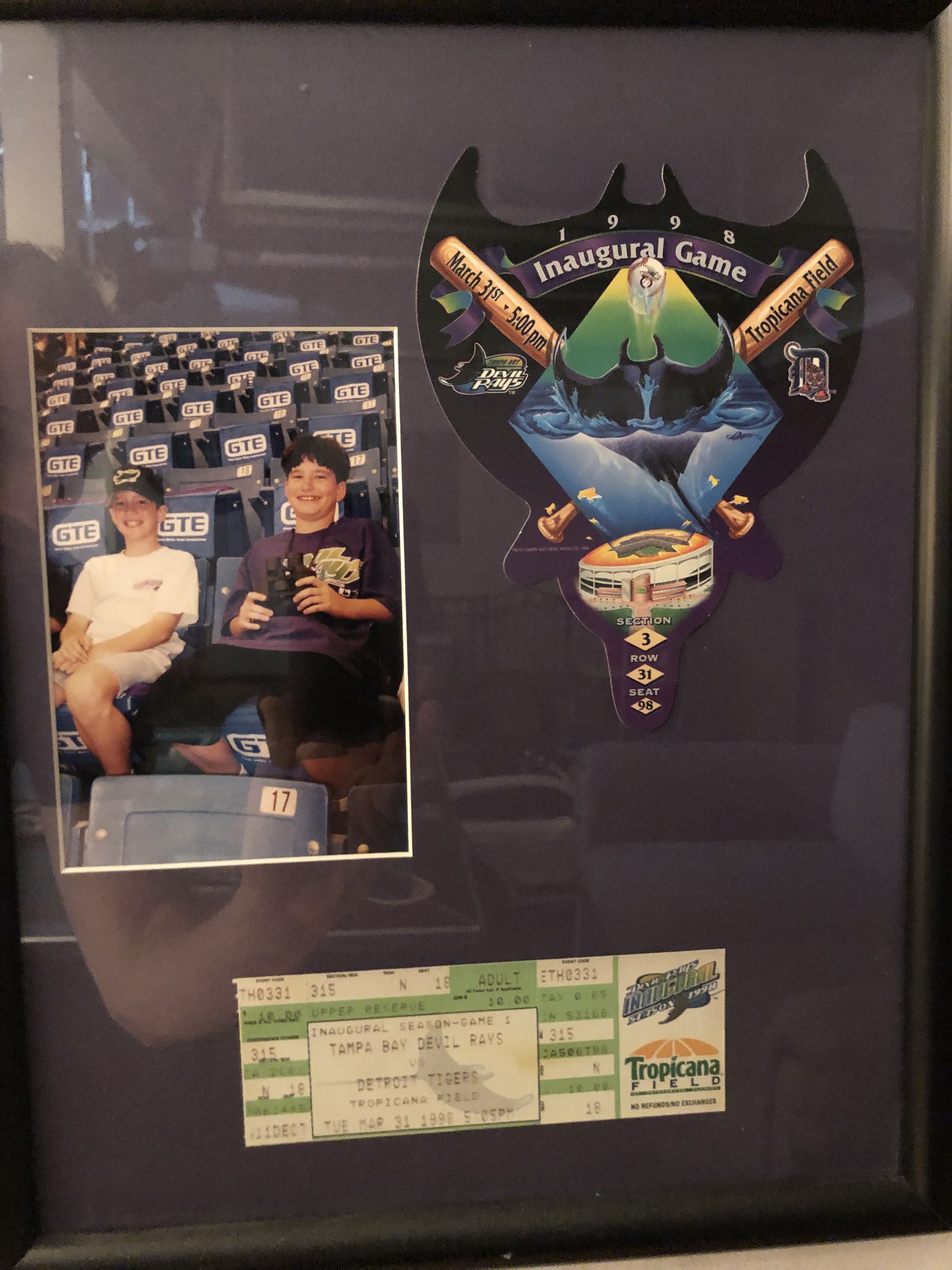 Chance to re-live history of 1998 Devil Rays inaugural game is special