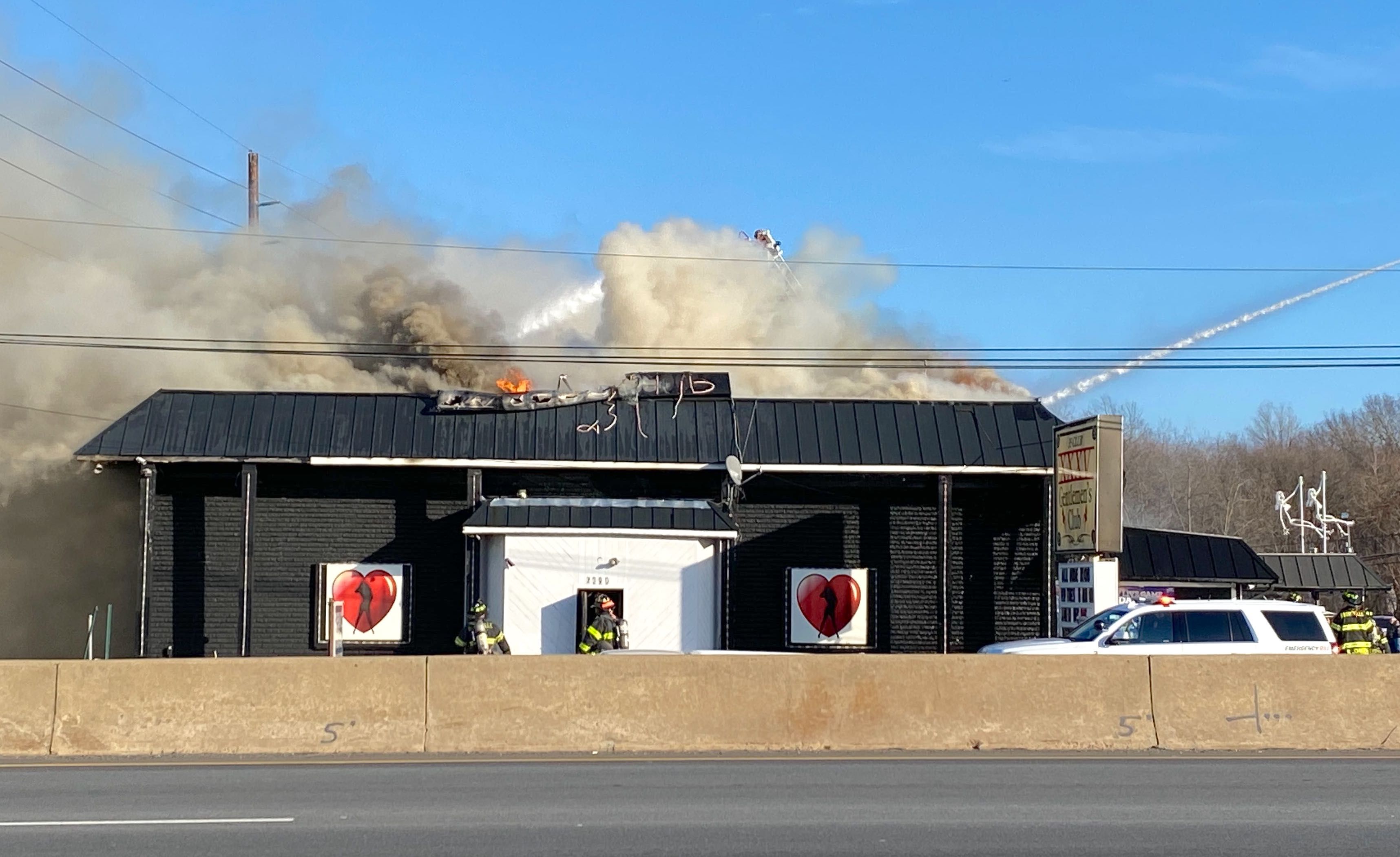 Major fire burns through N.J. strip club - nj.com