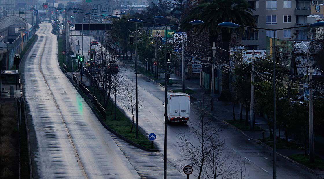 Santiago con nieve