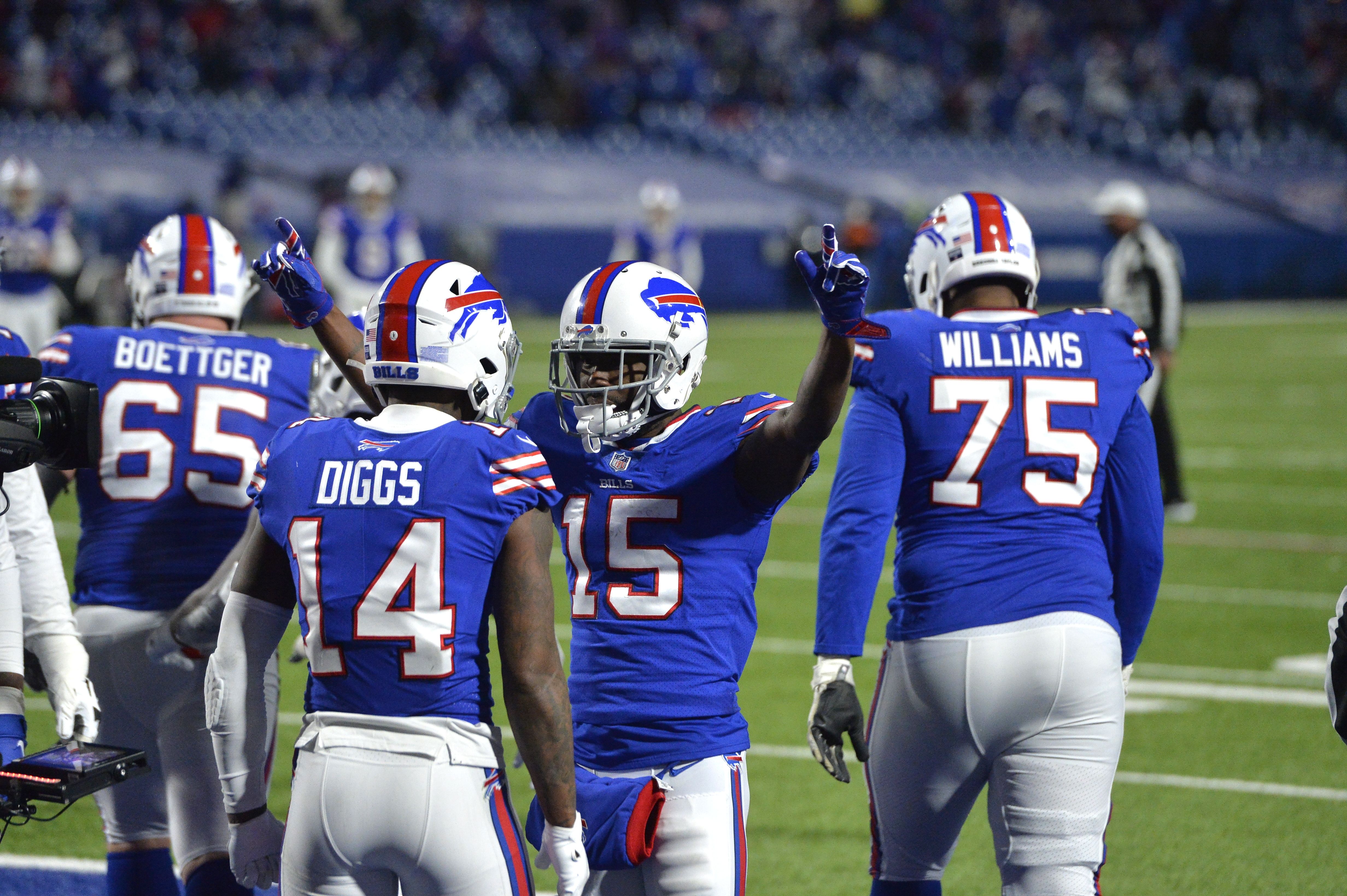 The Buffalo Bills defeat the Baltimore Ravens 17-3 to advance to their  first AFC championship game in 26 years