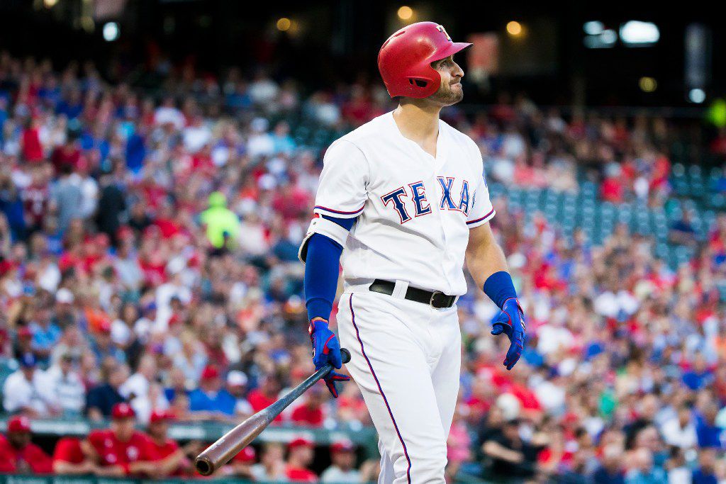 Joey Gallo in center field for Rangers: 'They are just fly balls; I'll try  to run them down