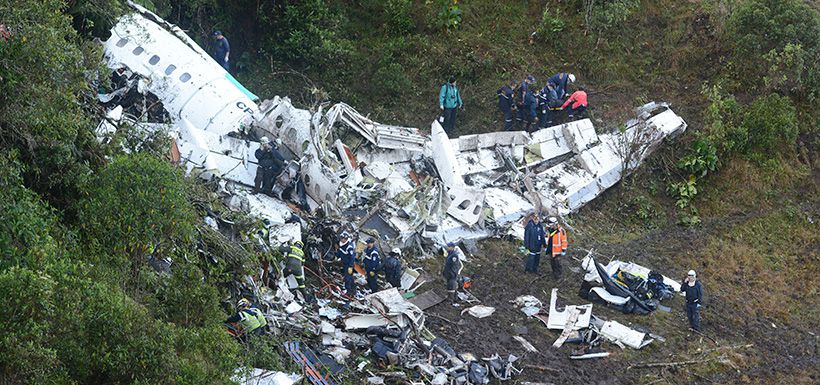 Avión Chapecoense