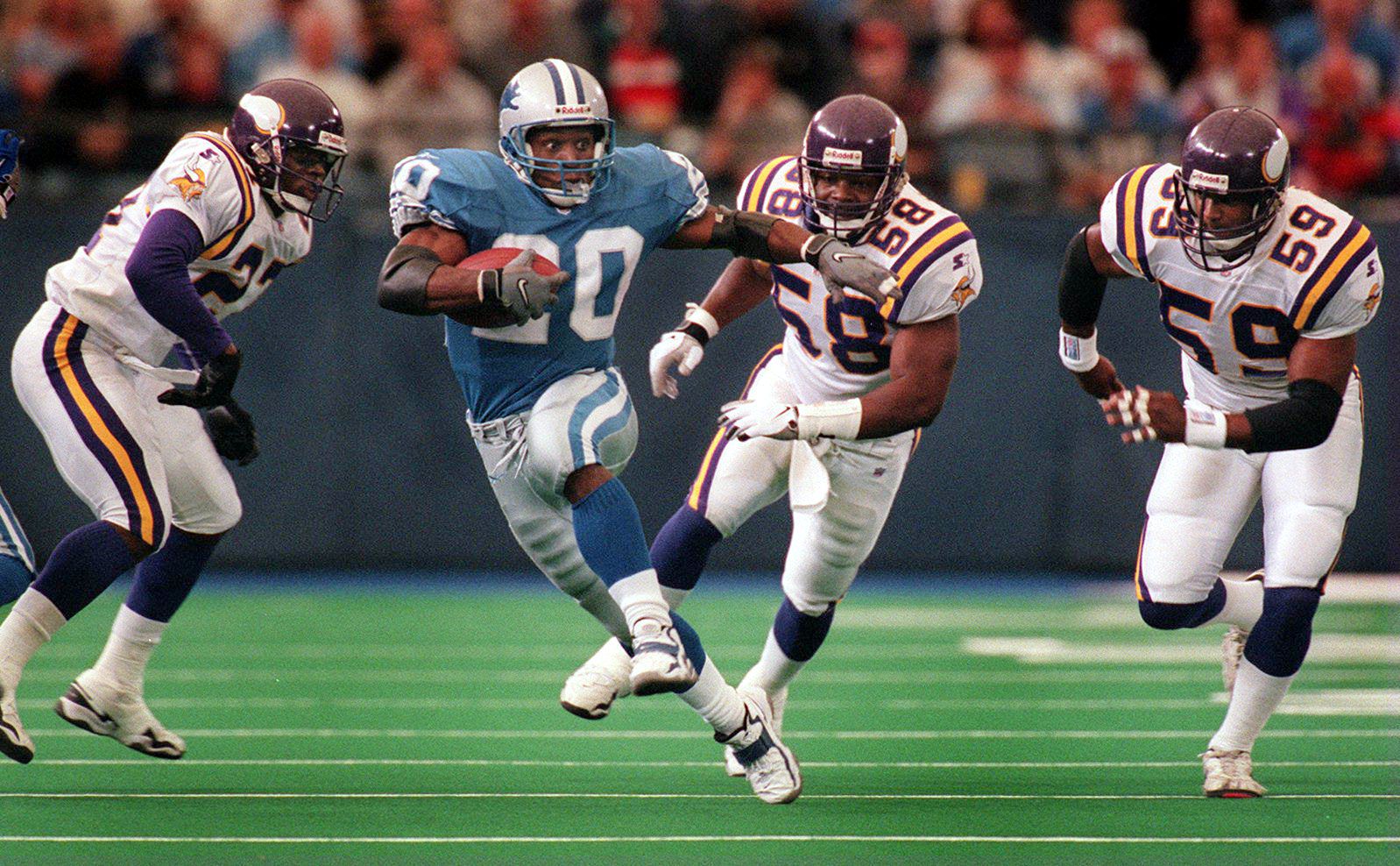 Top 10 rushing yards leaders in Detroit Lions history 