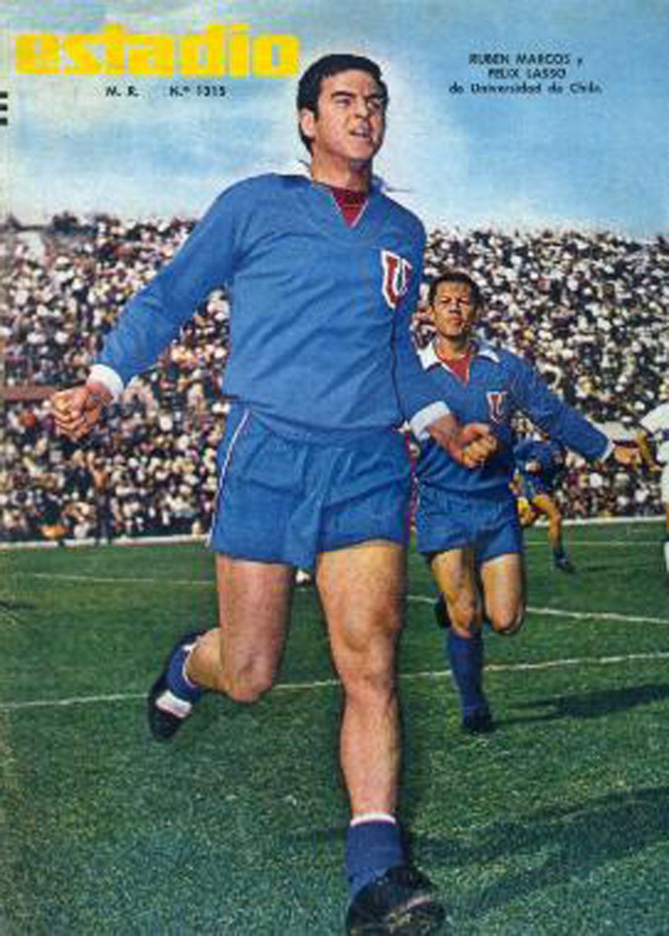 Rubén Marcos, Revista Estadio