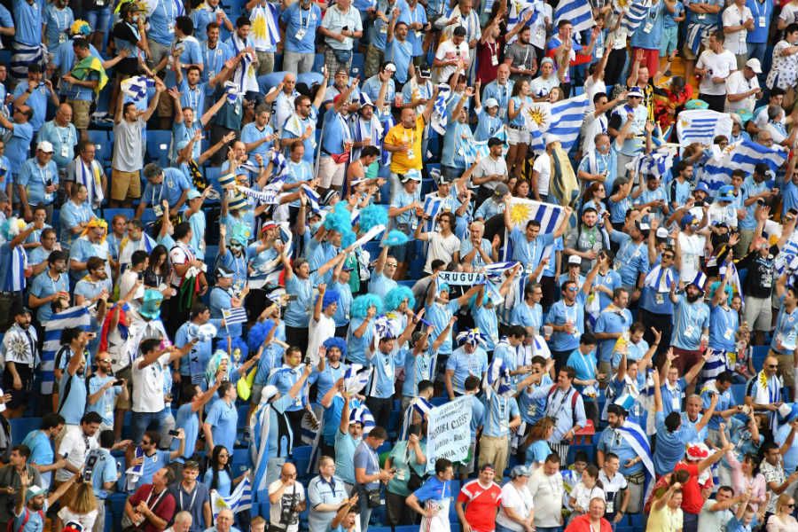 hinchas uruguay