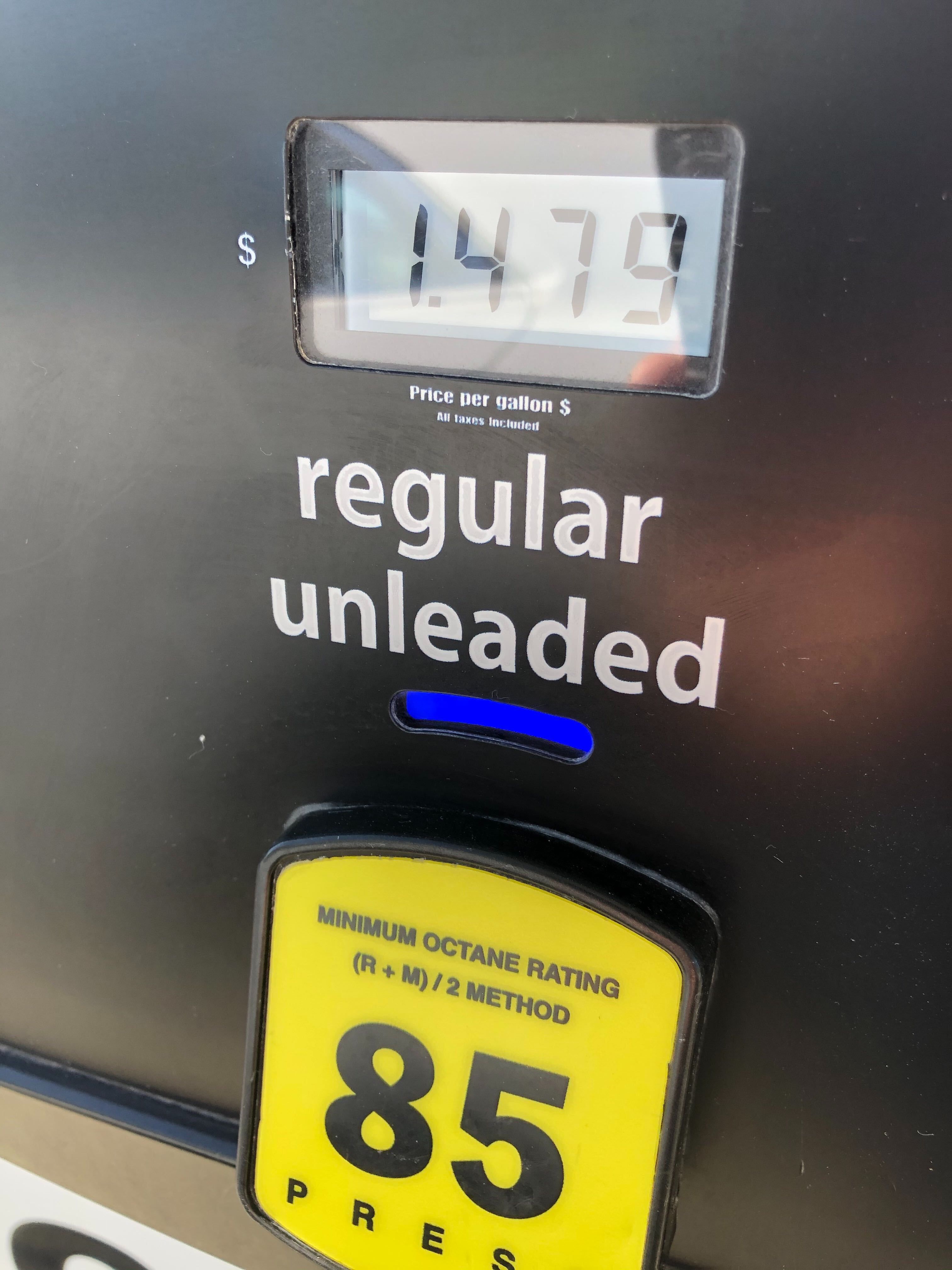 Gas prices in Oklahoma City drop to under a dollar per gallon