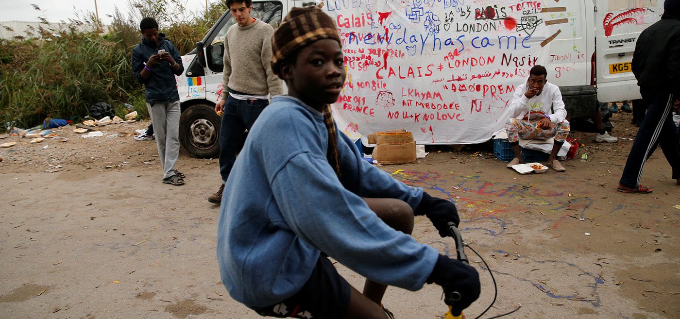 Menores en Calais