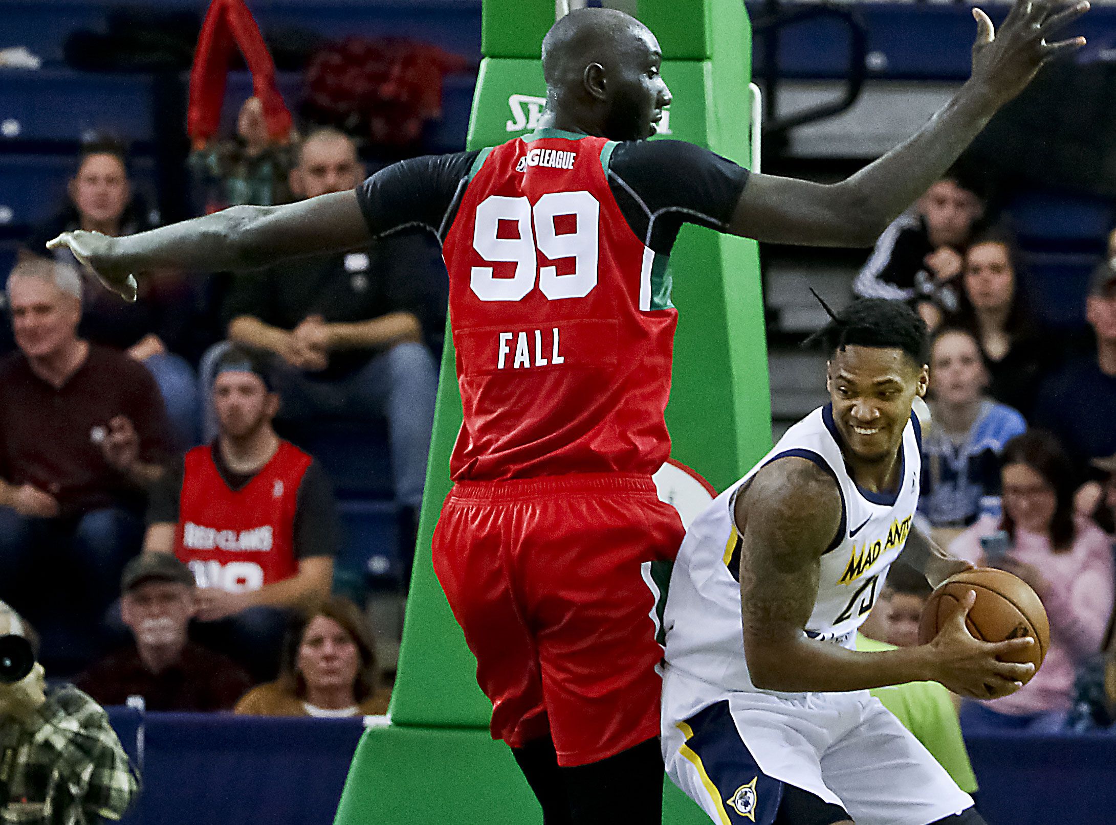 Tacko-less Red Claws lose late lead, fall to Lakeland