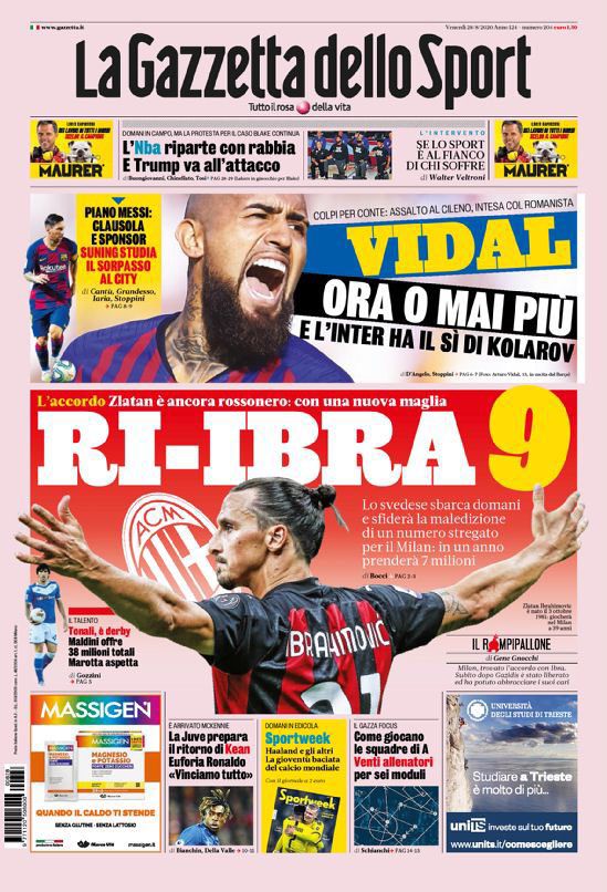 portada La Gazzetta