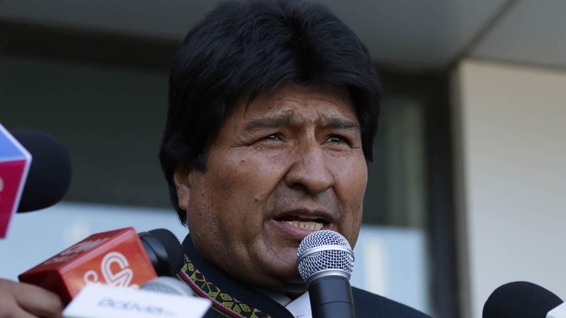 Evo Morales realizó punto prensa llamando a la unidad previo al fallo de La Haya