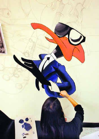 North Dallas High School mural contest recalls famous grad, animator Tex  Avery
