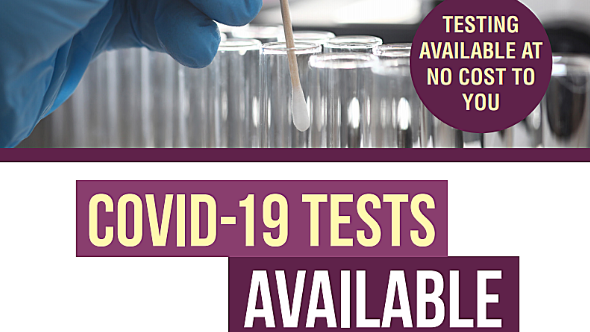 Free COVID 19 testing available in Sault Ste. Marie Thursday