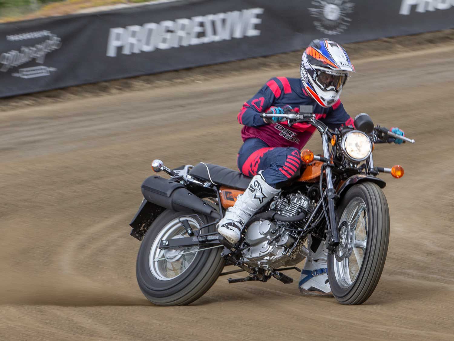 Super Hooligan Racing On A 2019 Suzuki Vanvan 200 Dirt Rider