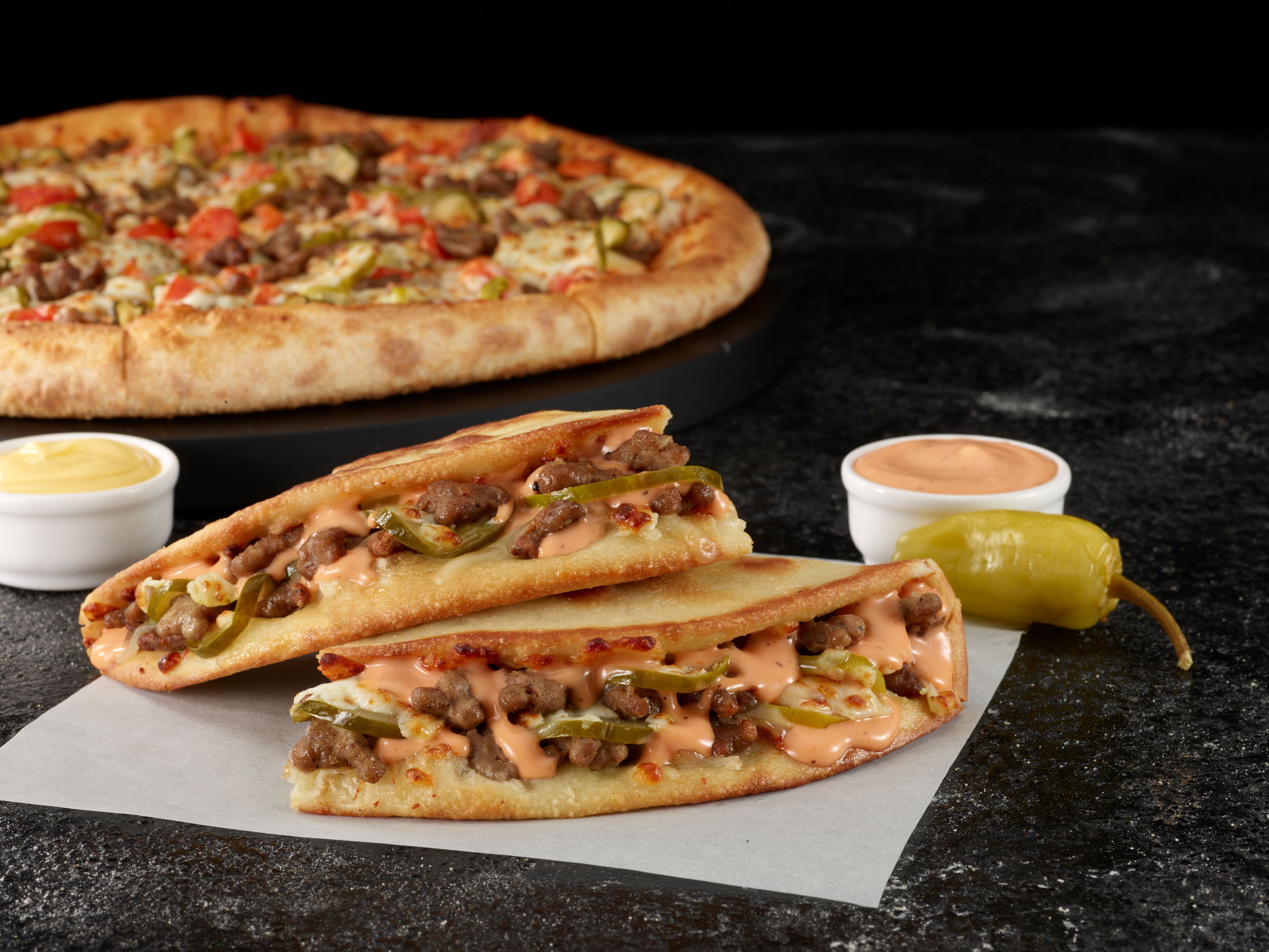 Papa John's New Pizza Comes Topped With Pickles 