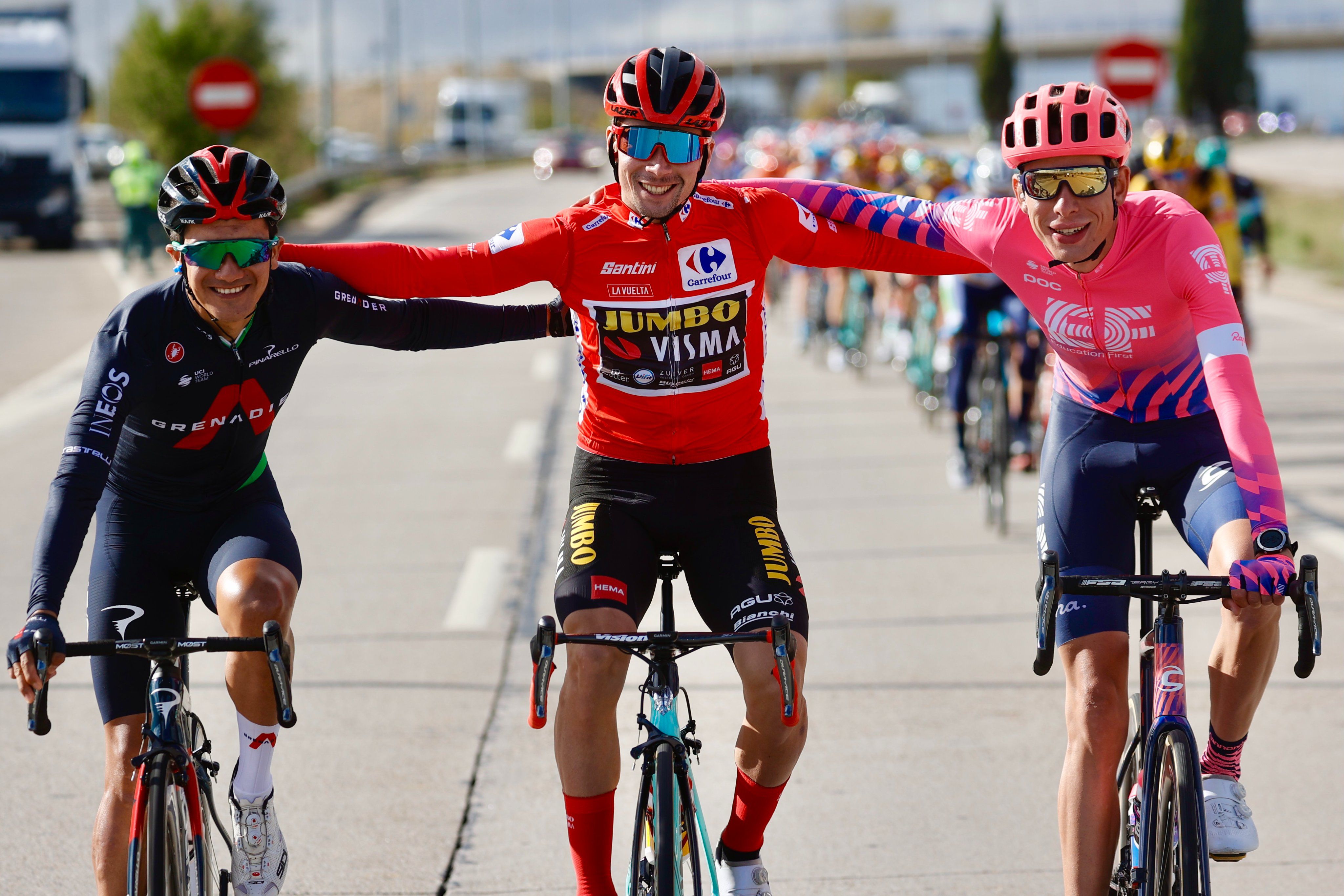 podio la vuelta a españa