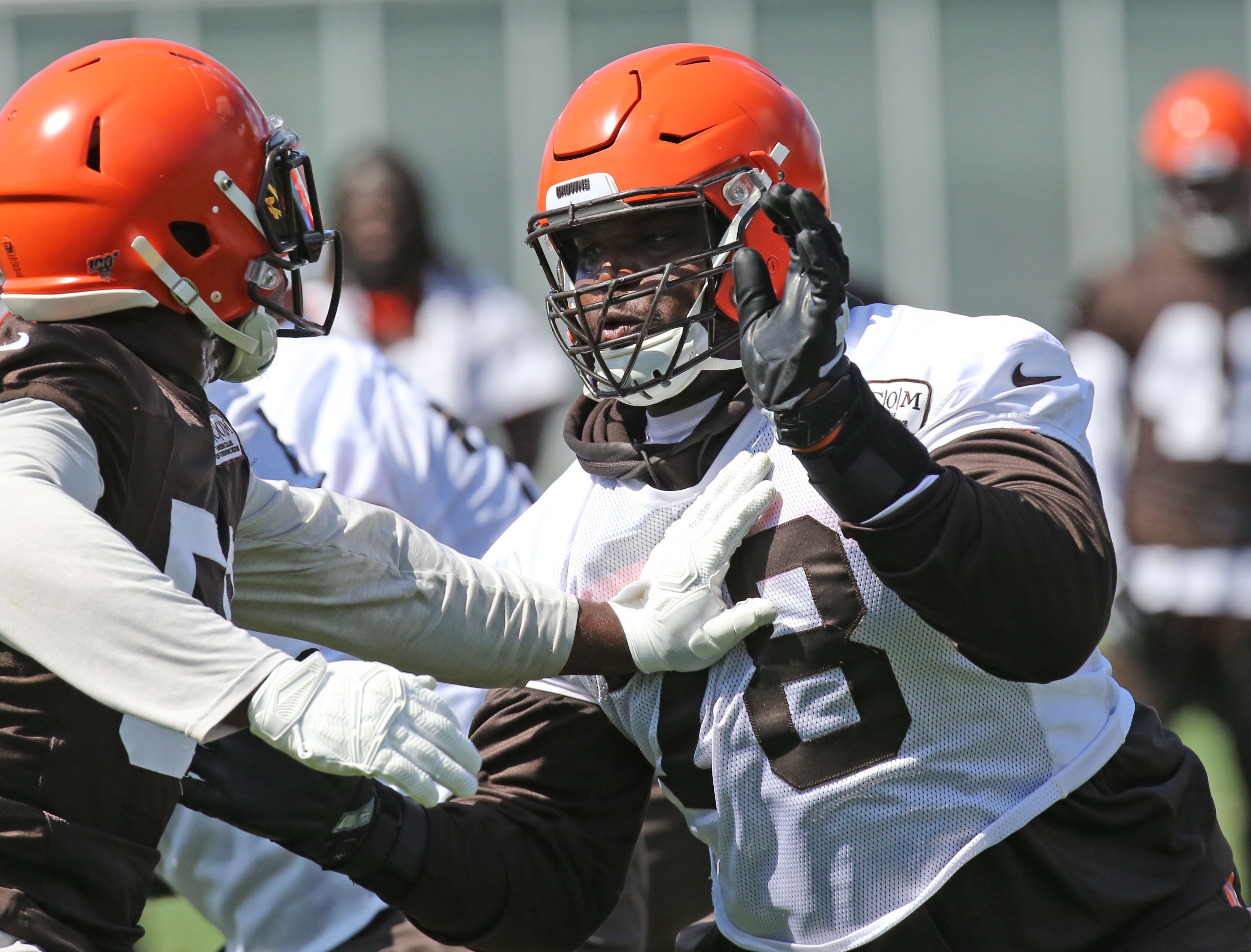 Myles Garrett added to Browns injury report; Phillip Dorsett, Shaq Mason  practice for Patriots 