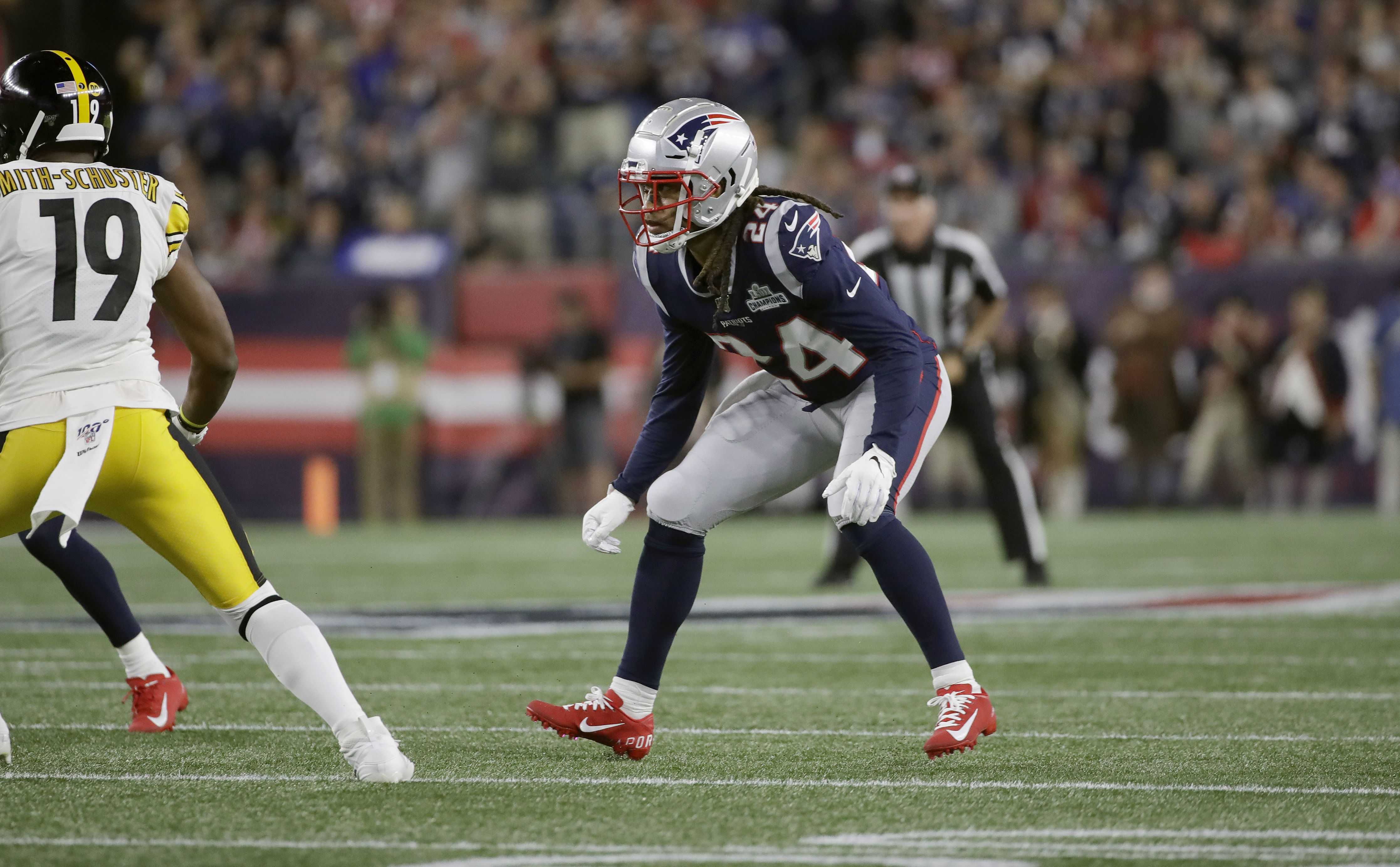 Patriots: Cornerback Stephon Gilmore gets better of game-breaking