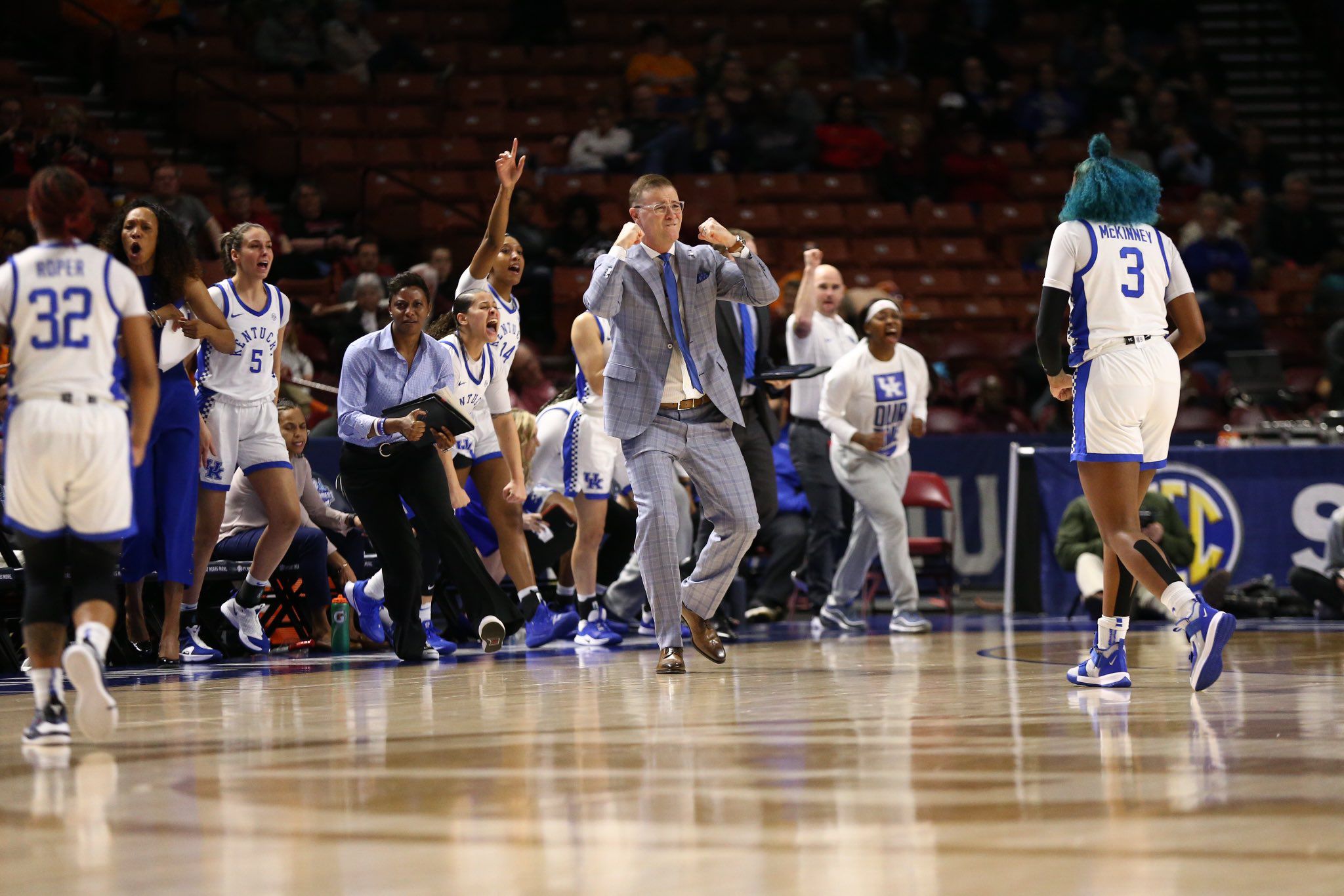 No. 3 seed Kentucky confident it can beat Miss State in SEC semis