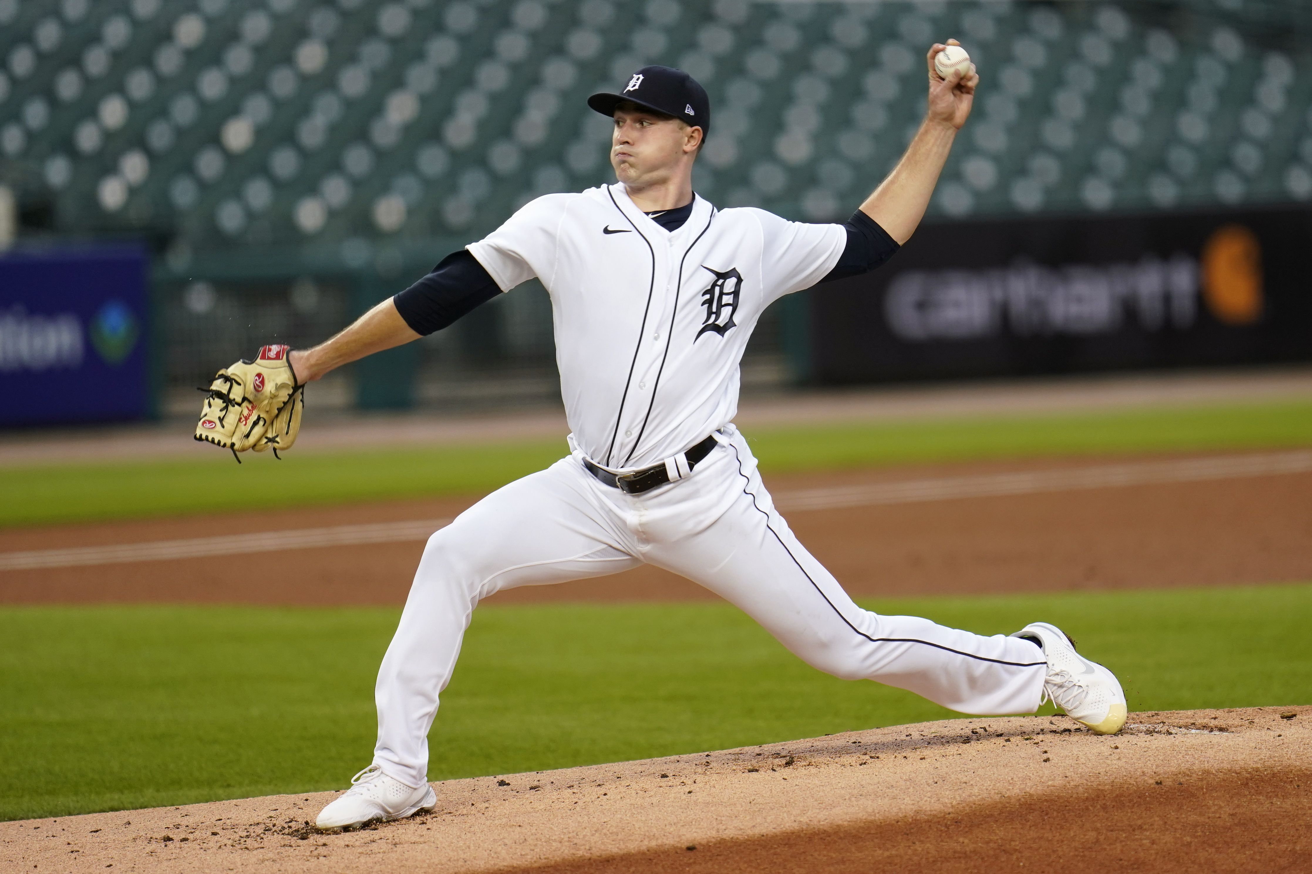 Tarik Skubal strikes out seven in Tigers' loss to Cubs