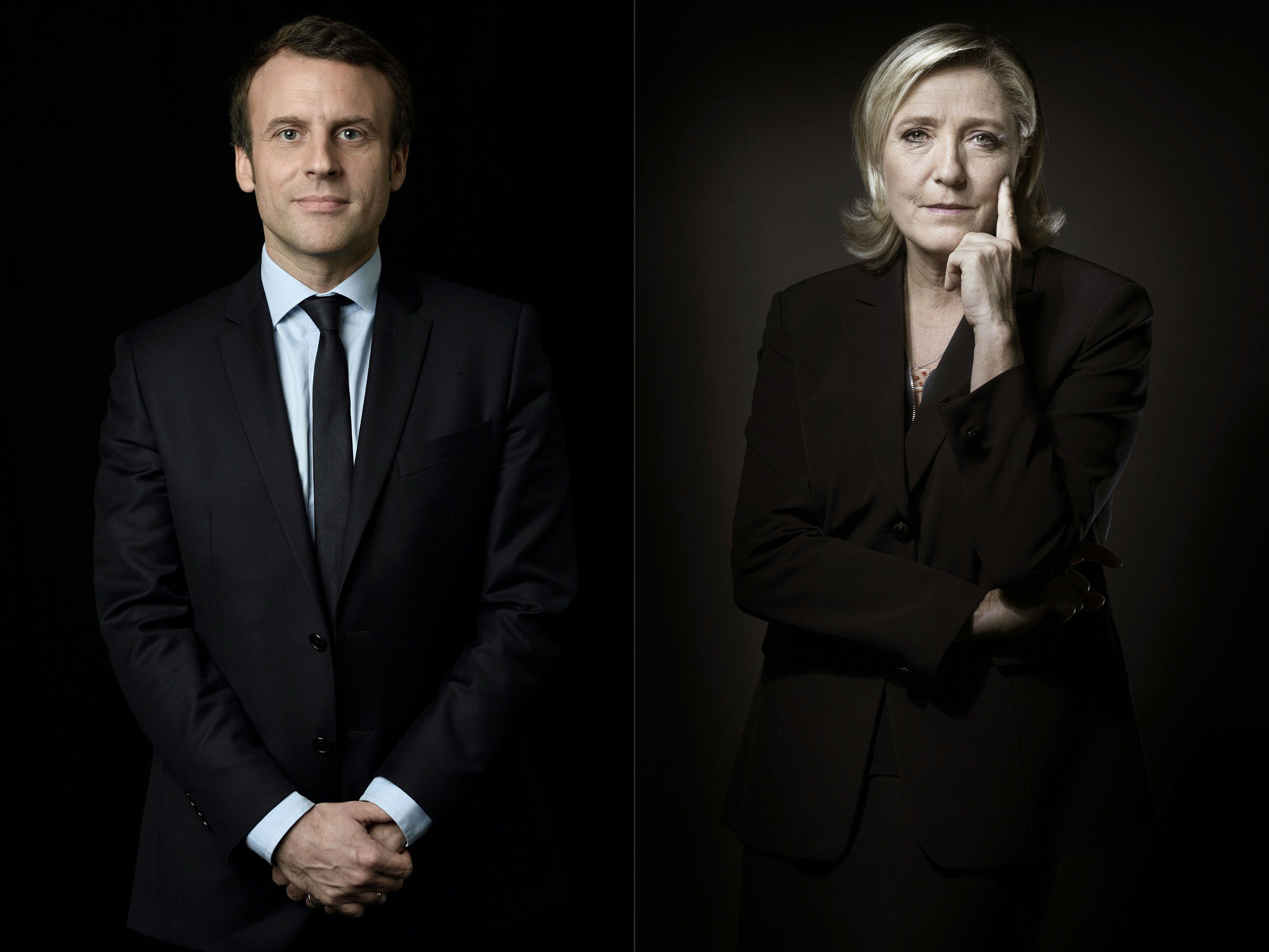 Macron y Le Pen