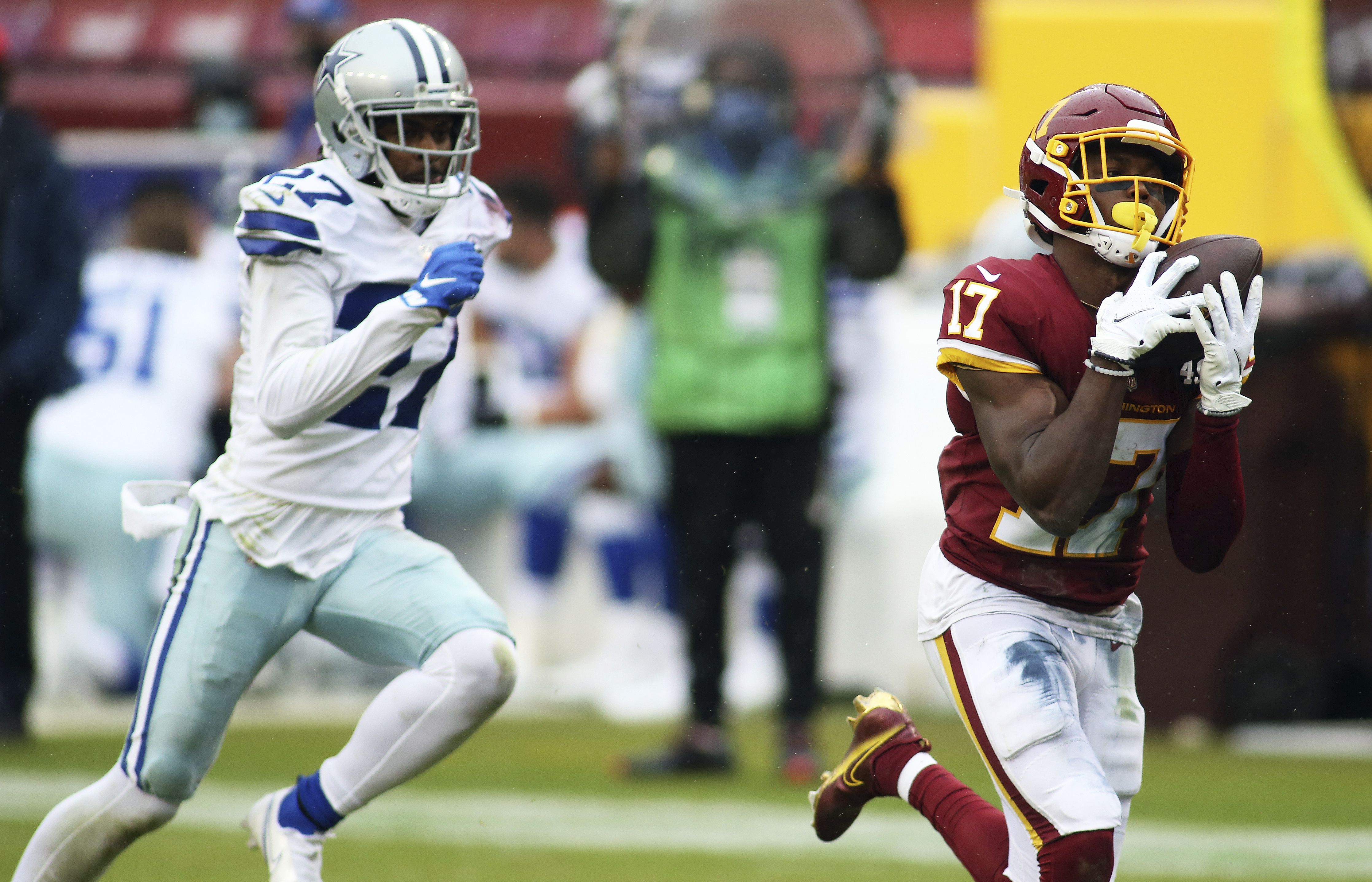 Terry McLaurin delivers strong motivational postgame speech after helping  Washington defeat Cowboys: Ohio State NFL roundup 