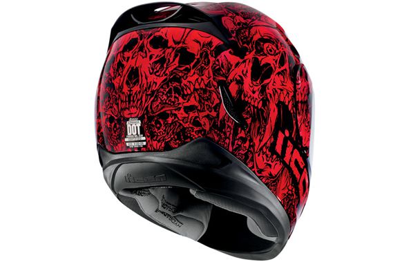 ICON s Latest Helmet Technology Meets Tanner Goldbeck s Graphic