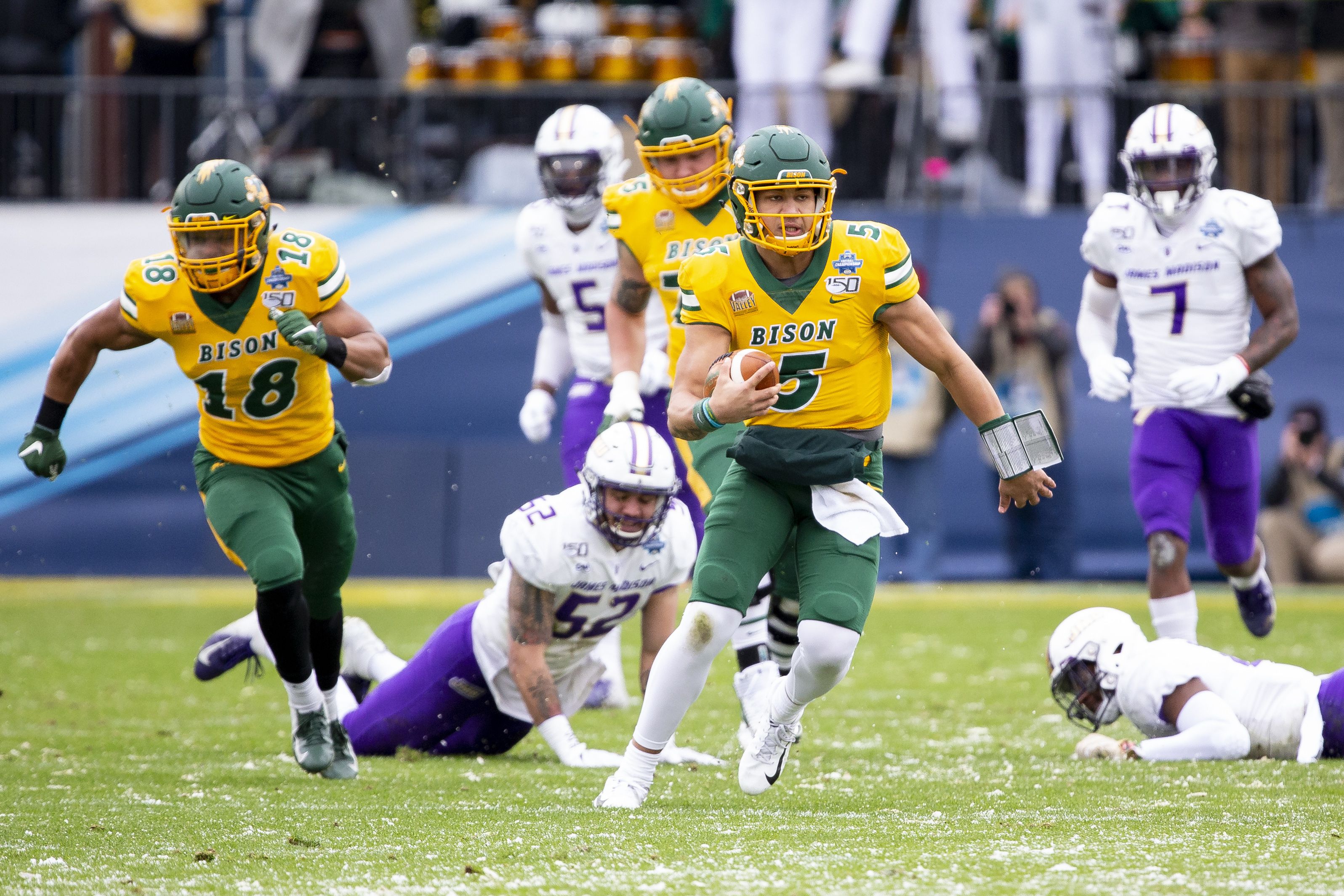 north dakota state football trey lance