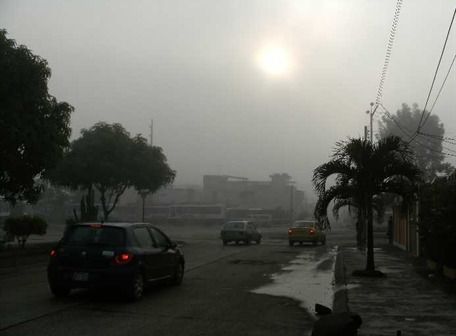 Parte del norte de Guayaquil amaneció cubierto de neblina