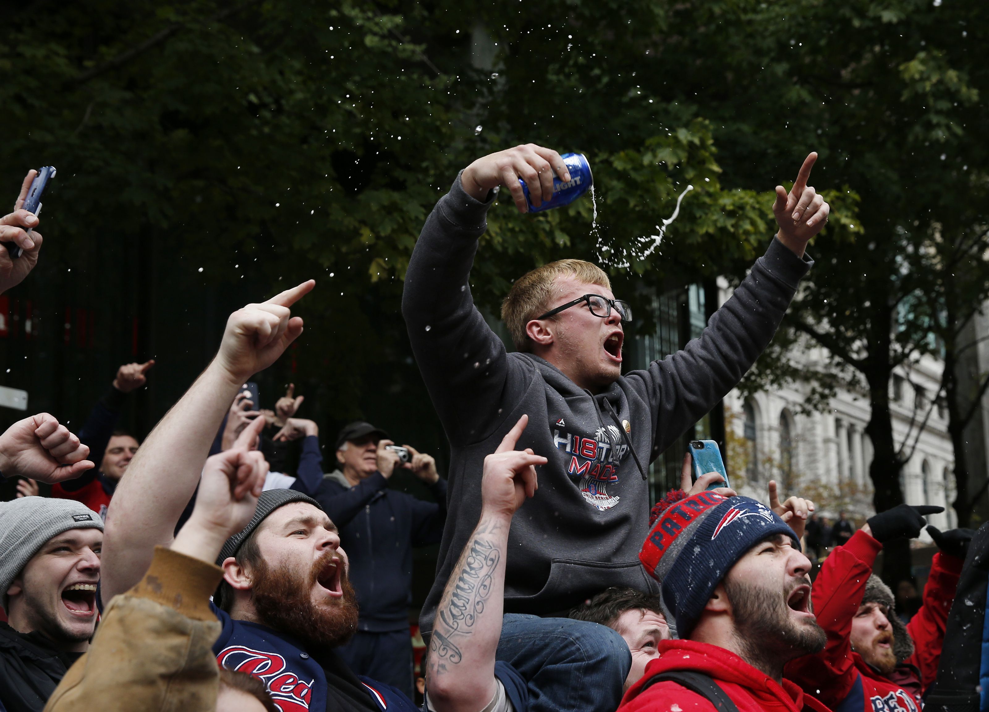 The Very Best Dogs at the 2018 Red Sox Victory Parade