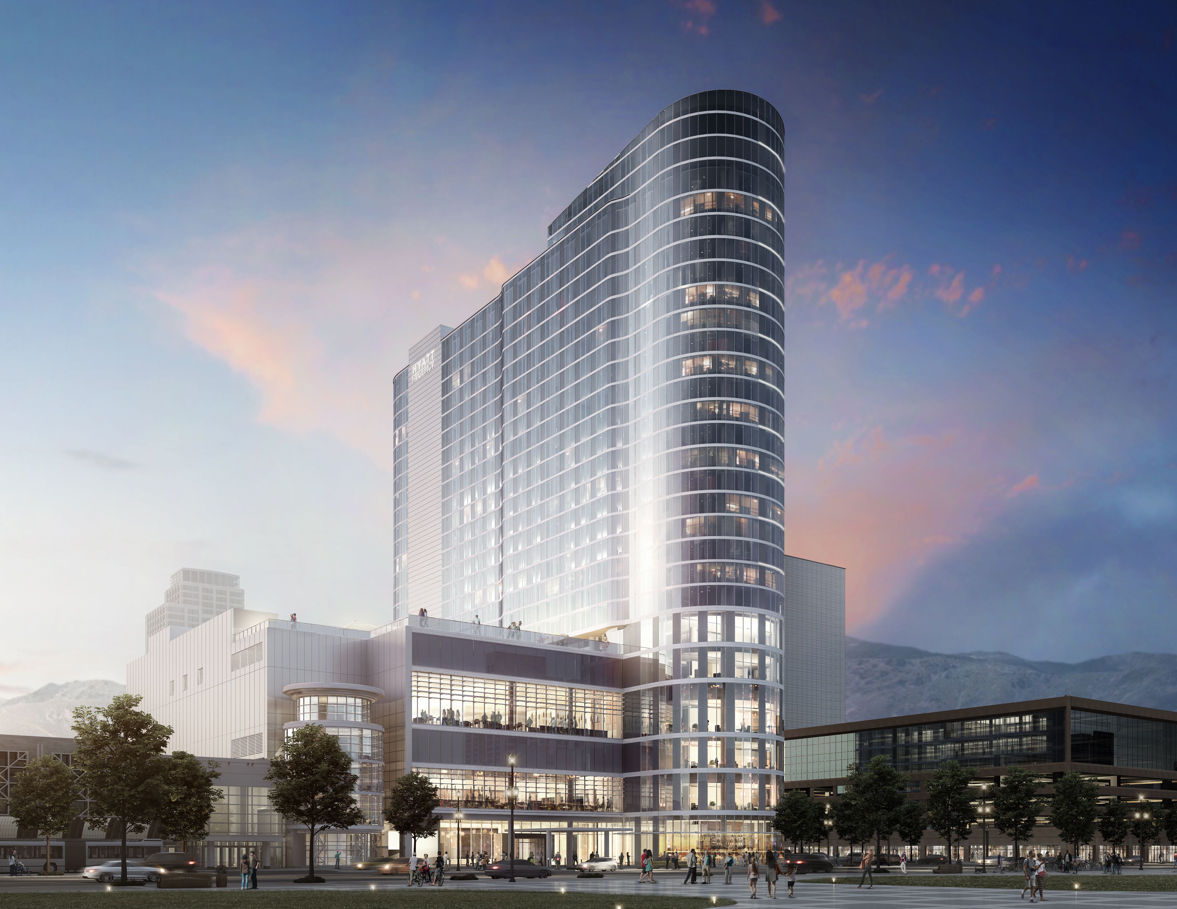 Salt Lake City S New 26 Story Convention Hotel To Begin Construction Soon