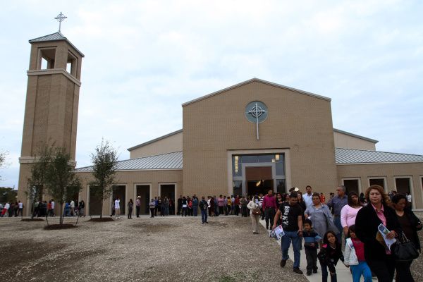 Dallas St. Cecilia Catholic Church rebuilds after fire