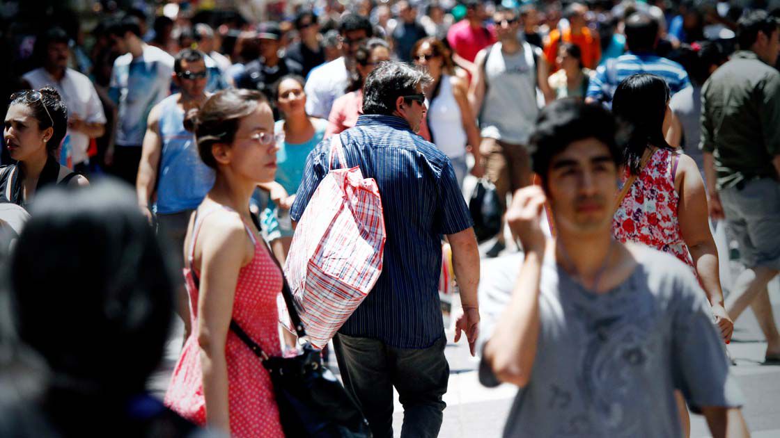 Gente, personas, Paseo Ahumada