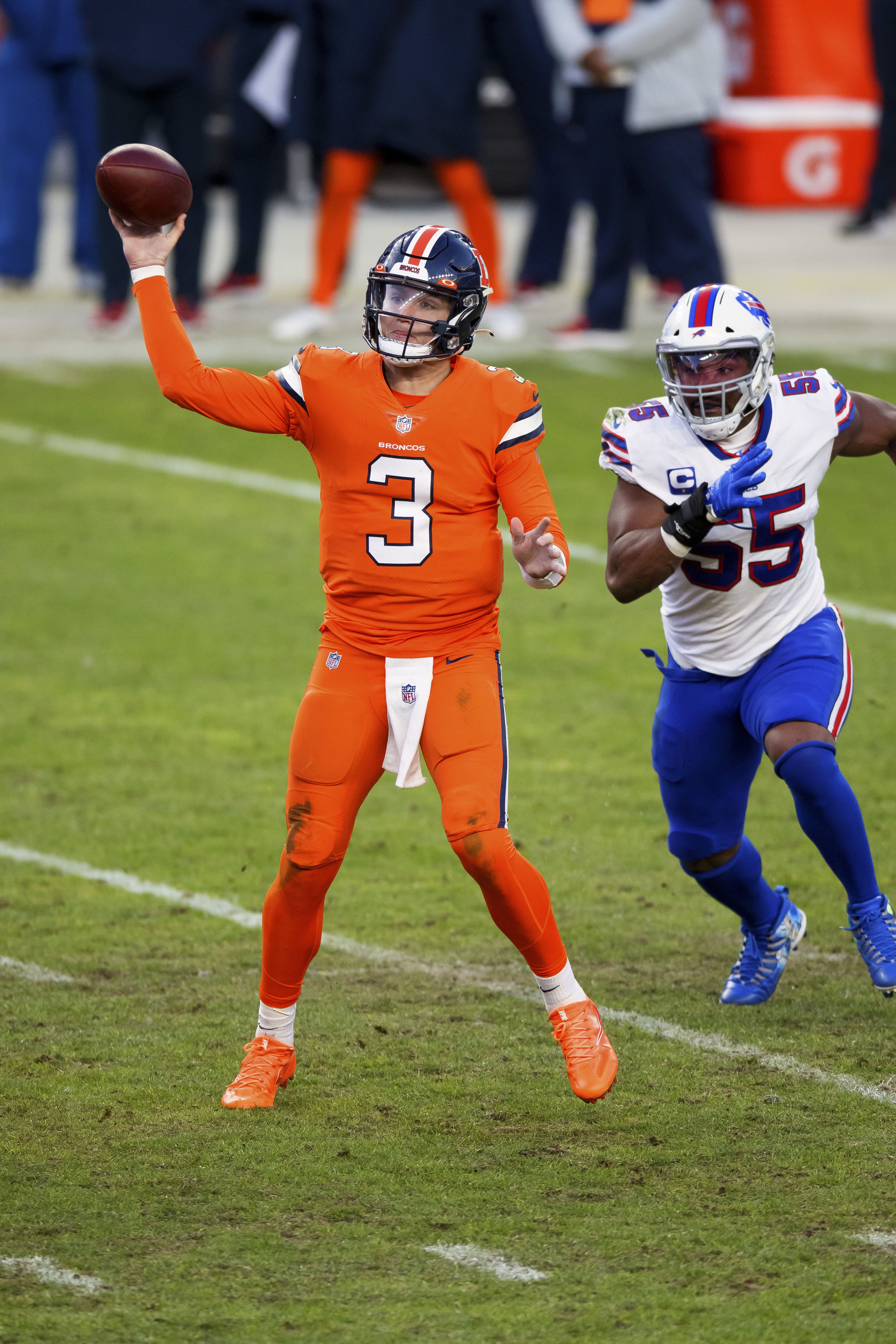 The game story: Buffalo Bills beat Broncos 48-19 to clinch AFC