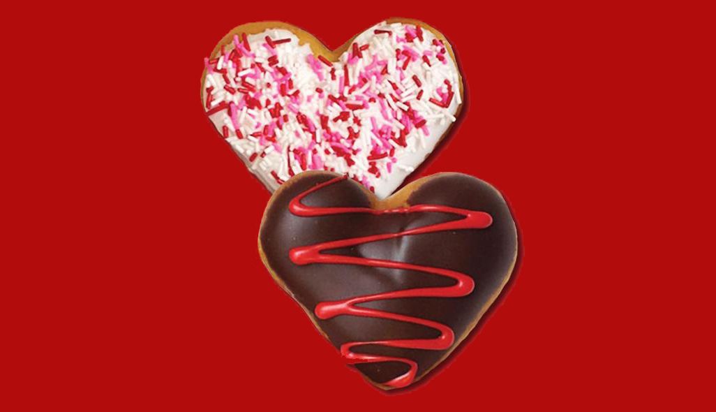 Tim Hortons' Valentine's Day Menu Includes Heart-Shaped Donuts