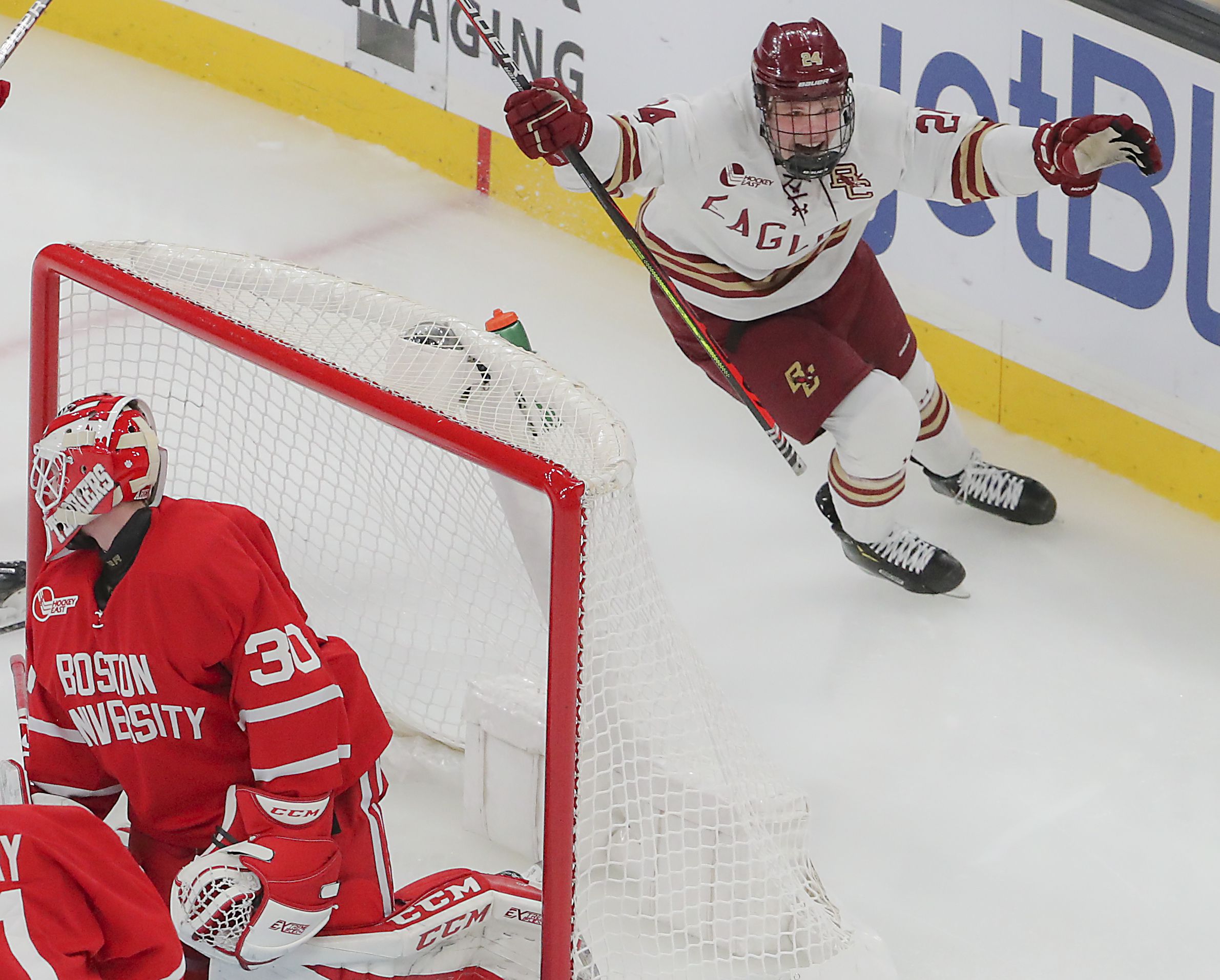 Eagles Down No. 5 Boston University 4-2 in 70th Beanpot - Boston