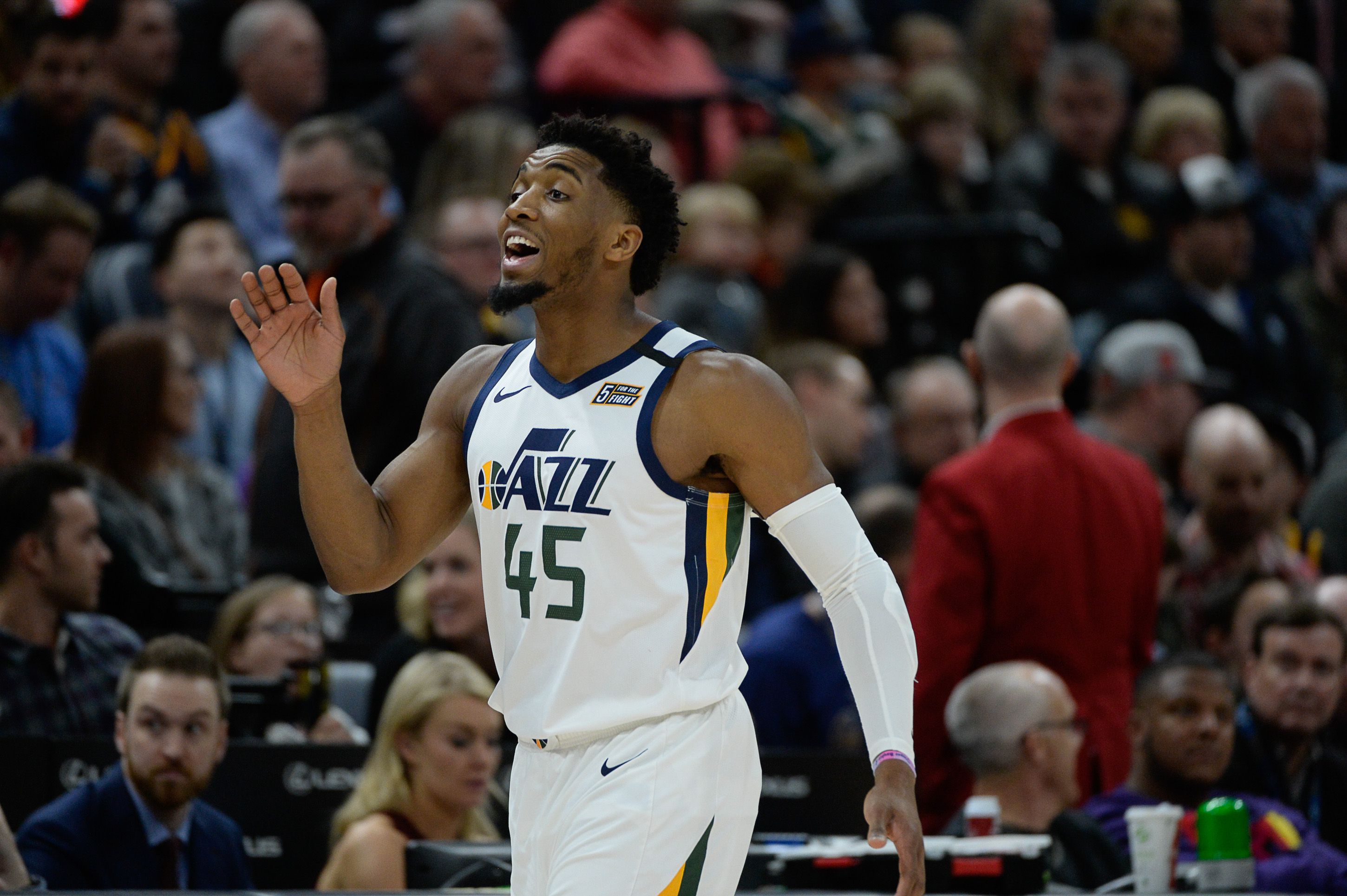 Utah Jazz's Donovan Mitchell, mom give World Teachers' Day gift on