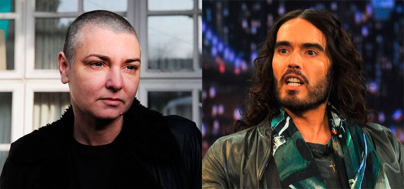 sinead o'connor y russell brand