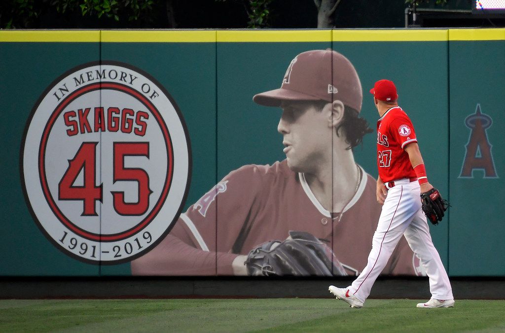 Angels pitcher found dead in Texas hotel room had painkillers
