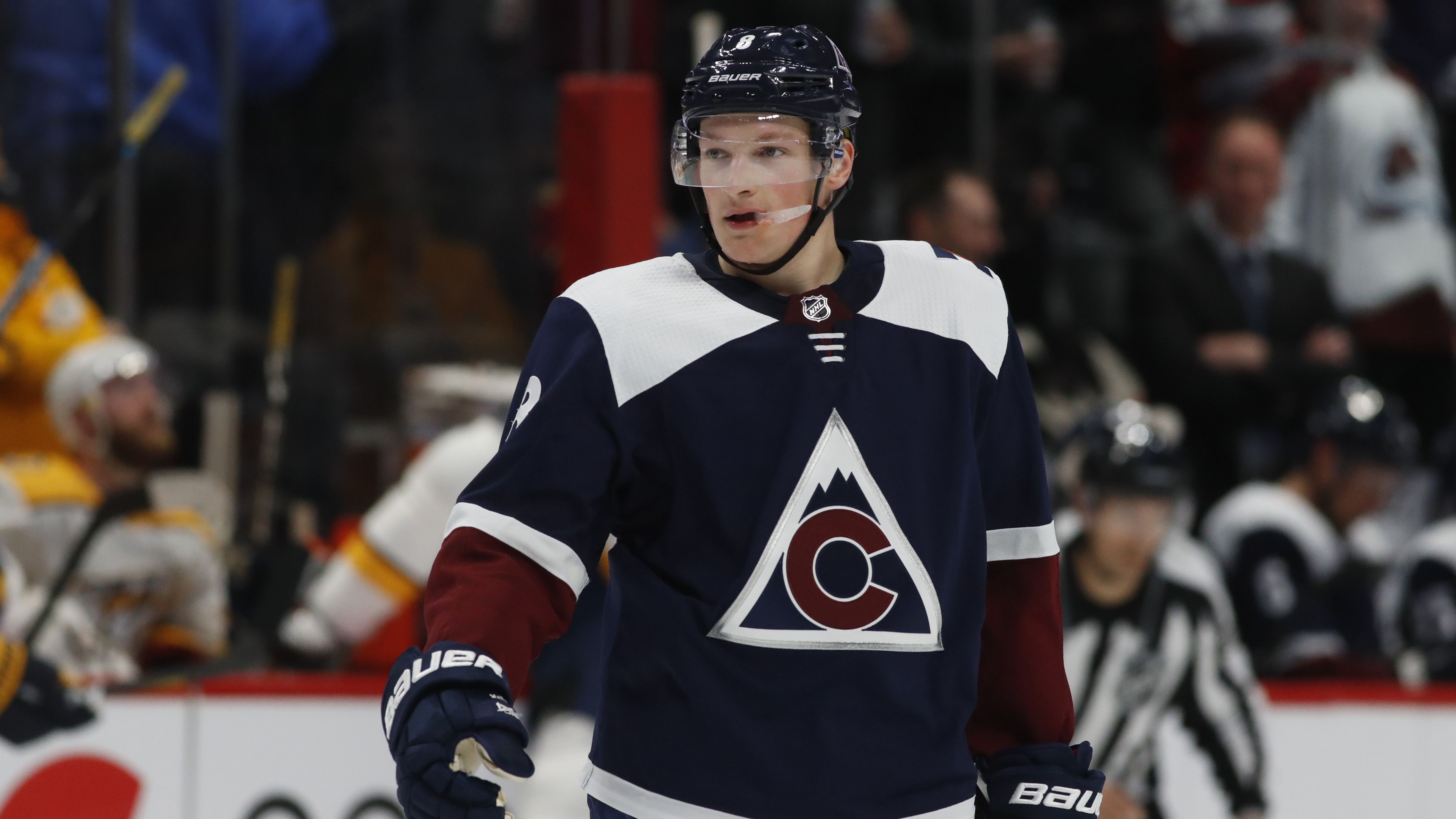 Cale Makar won't suit up for the Avalanche when they face the