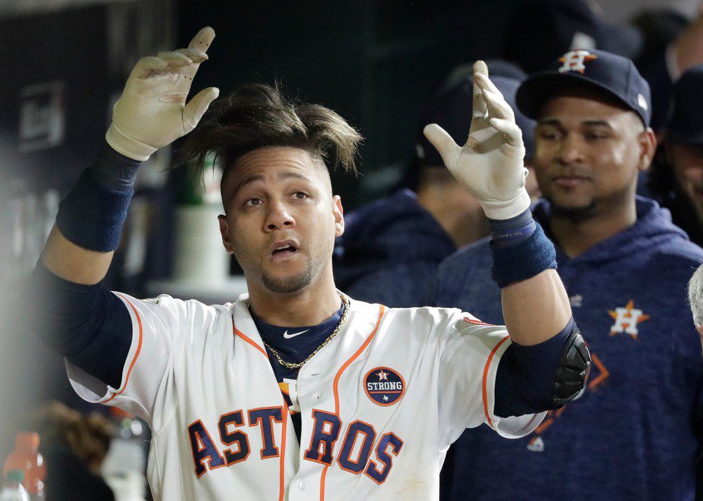 How the Rangers could benefit from inappropriate actions by Houston's Yuli  Gurriel