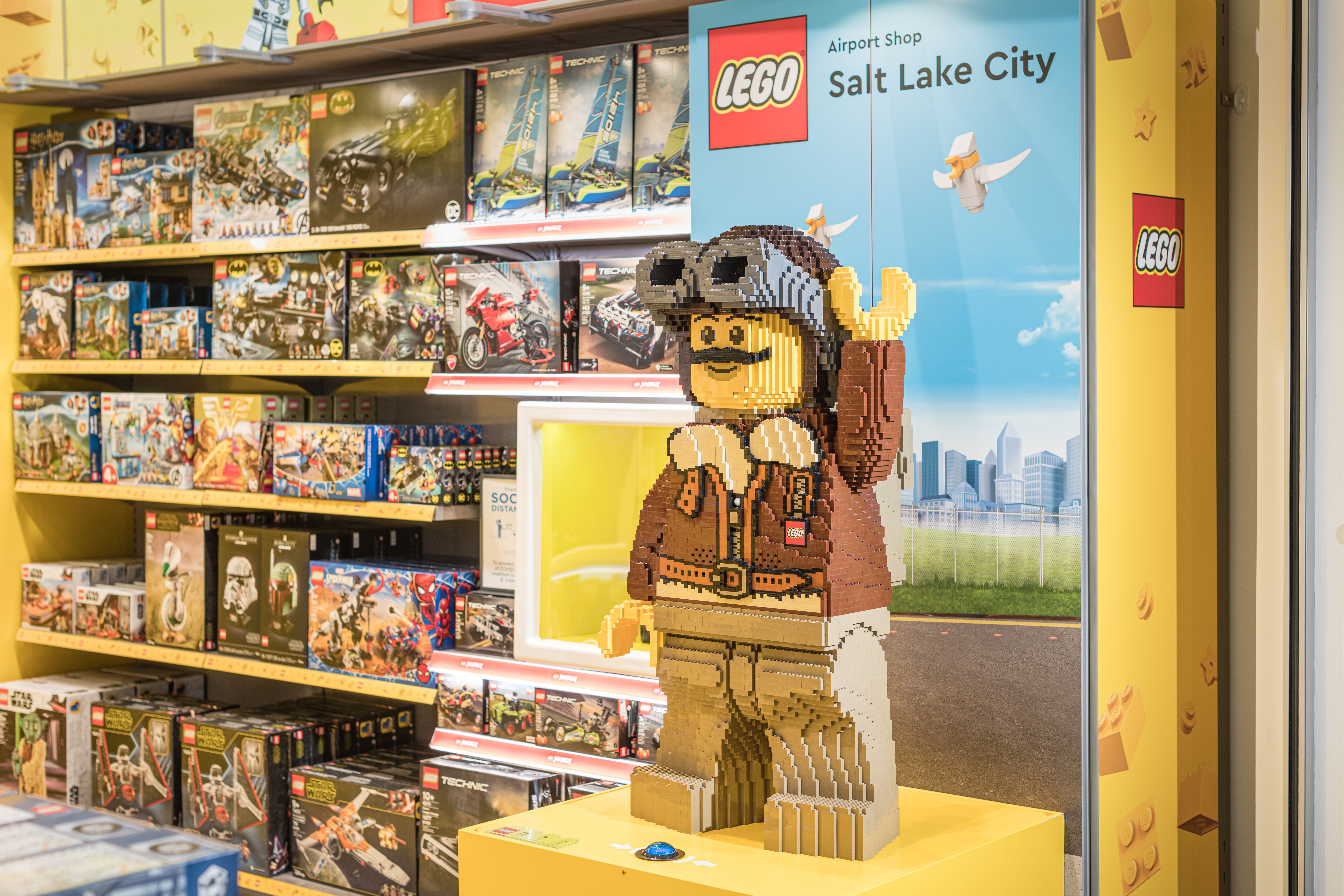 Nation's LEGO airport store Salt City
