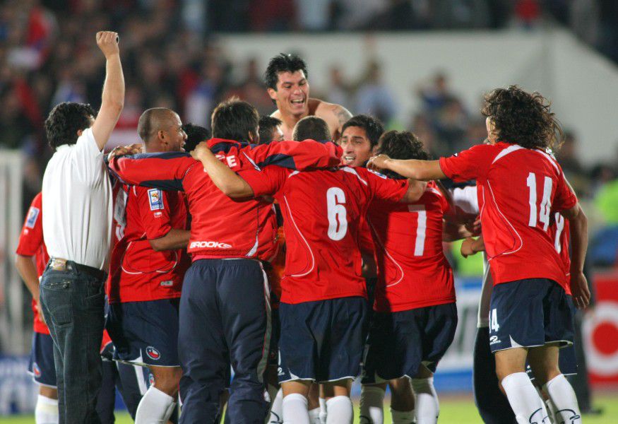 Selección chilena vs. Argentina 2008