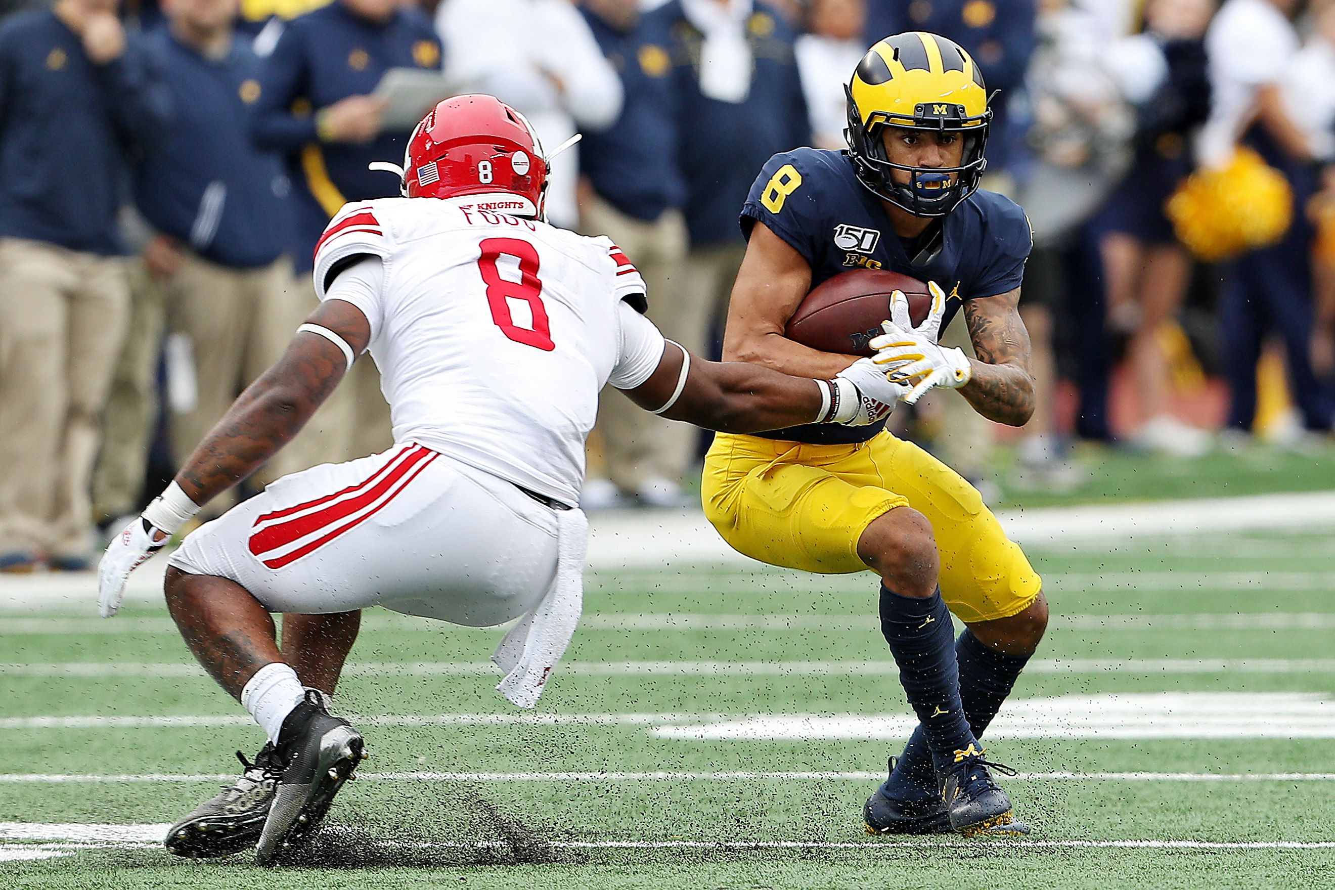 Michigan Wolverines football wideouts Nico Collins and Ronnie Bell will  give U-M a potent receiving duo in 2020.