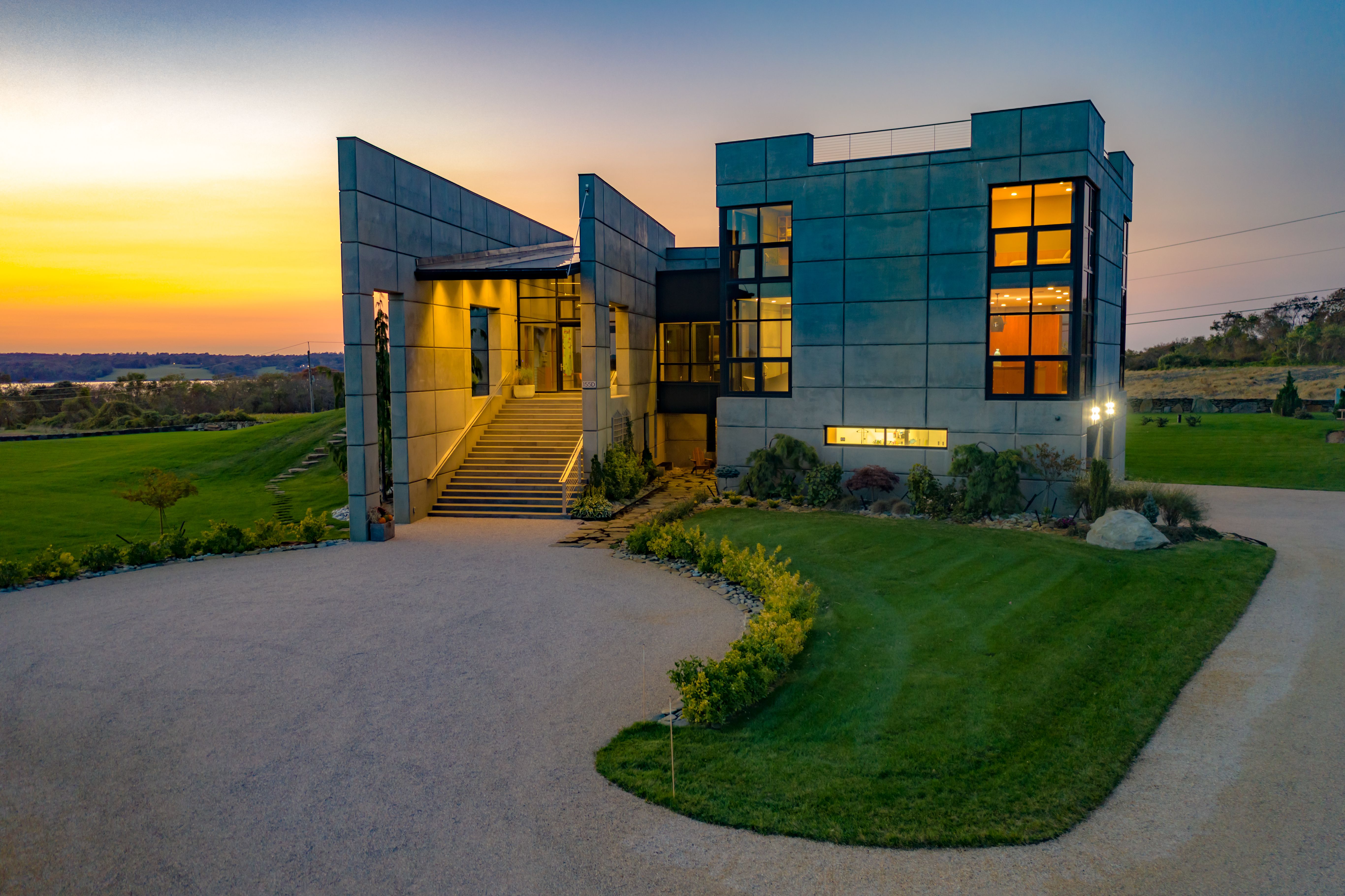 This Brutalist Rhode Island mansion is headed to auction - The Boston Globe