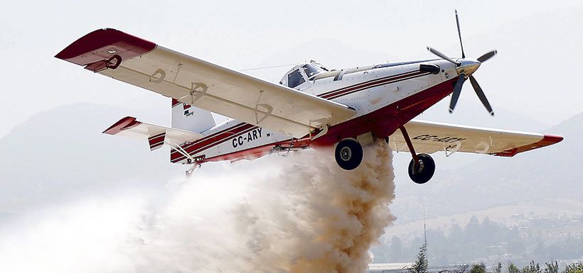 avion conaf incendios