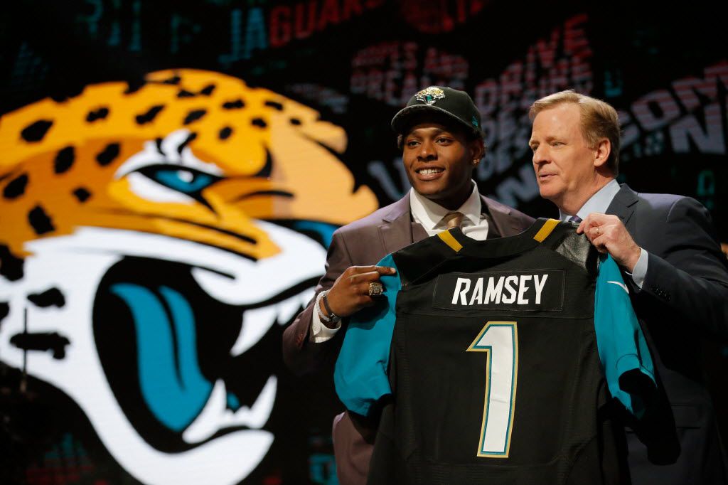 Jags' corner Jalen Ramsey says he'd 'definitely' hit grandma on field